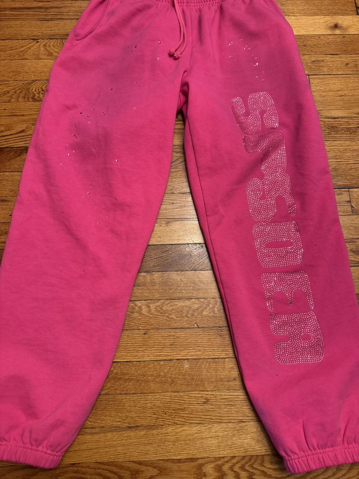 Sp5der Sp5der Rhinestone Sweatpants Size Large Size US 34 / EU 50 - 4 Thumbnail