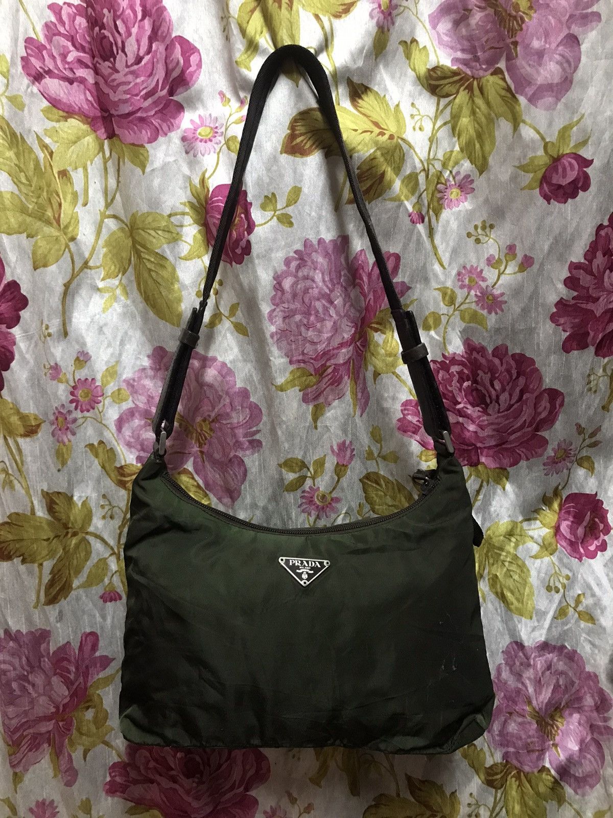 Prada Authentic Prada Tape Shoulder Hobo Size ONE SIZE - 1 Thumbnail