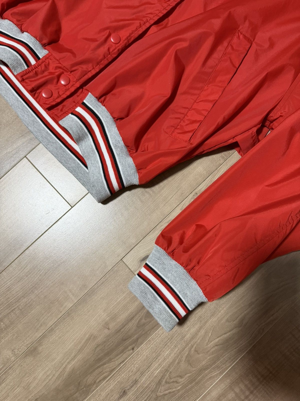 Nike Vintage 90s Nike Big Logo Nylon Jacket Size S / US 4 / IT 40 - 4 Thumbnail