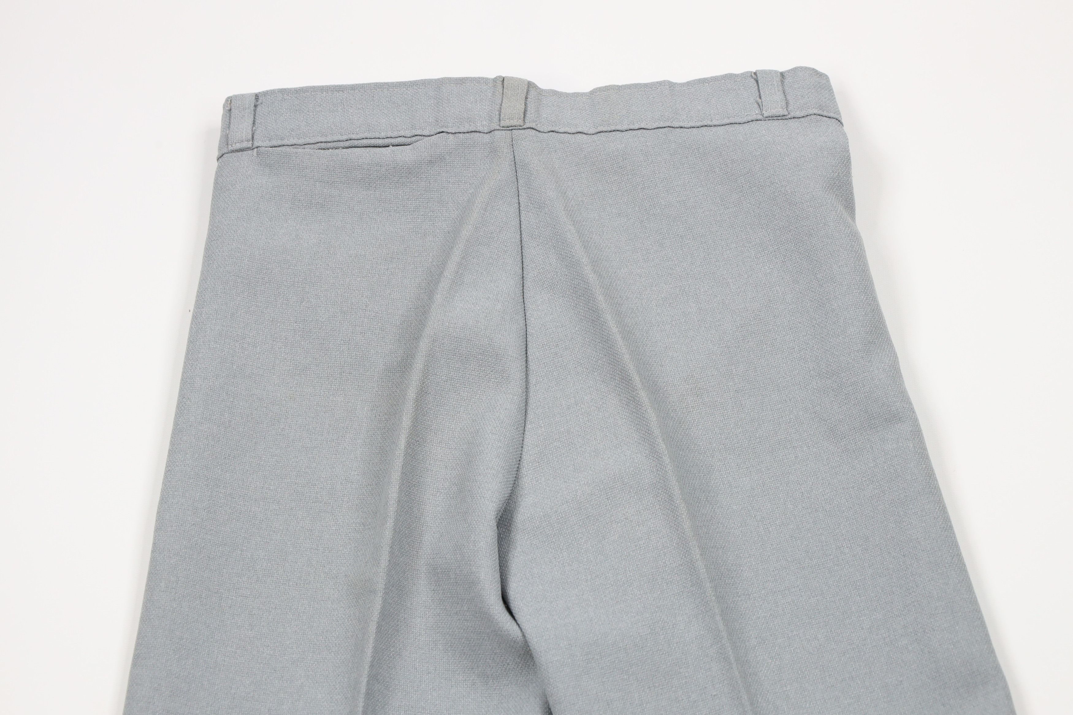 Vintage Vintage 60s 70s Streetwear Bell Bottoms Pants Gray USA AS IS Size 29" - 10 Thumbnail