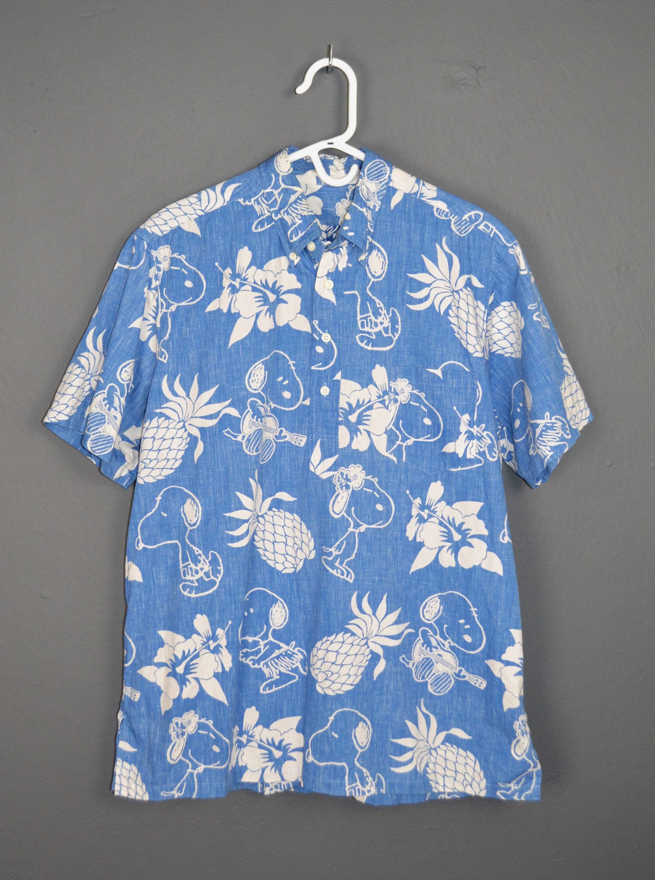 Peanuts Peanuts Made in Japan Hawaiian Shirt Repro Licensed L-XL Size US L / EU 52-54 / 3 - 3 Thumbnail