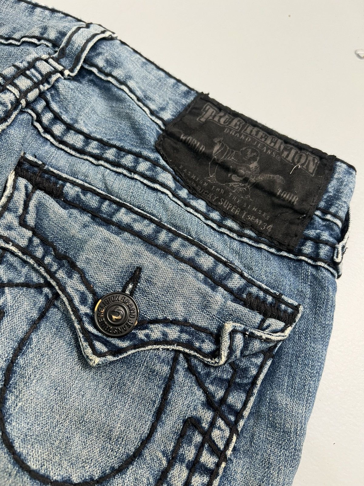 True Religion Vintage true religion ricky super t bootcut denim Size US 36 / EU 52 - 11 Thumbnail