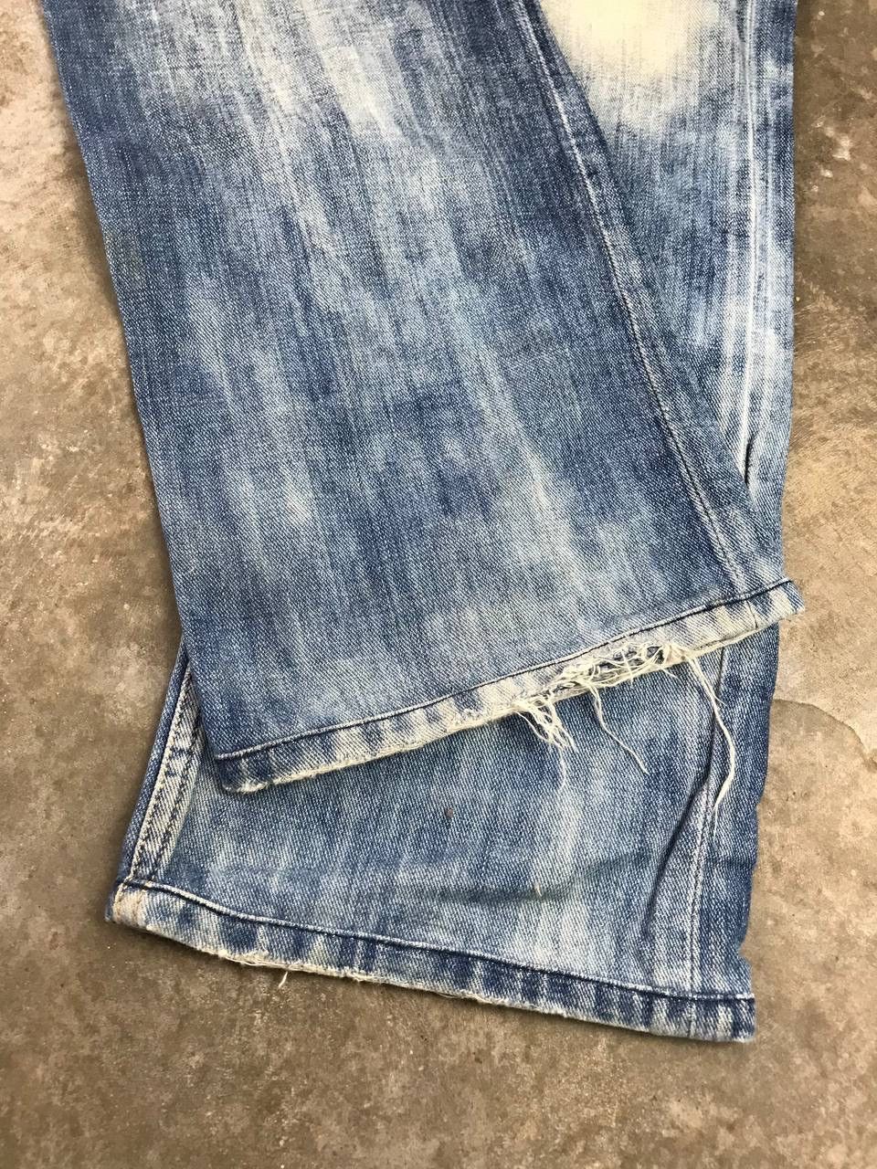 Diesel Black Gold Vintage Distressed Denim Diesel Rare Design Size US 32 / EU 48 - 7 Thumbnail