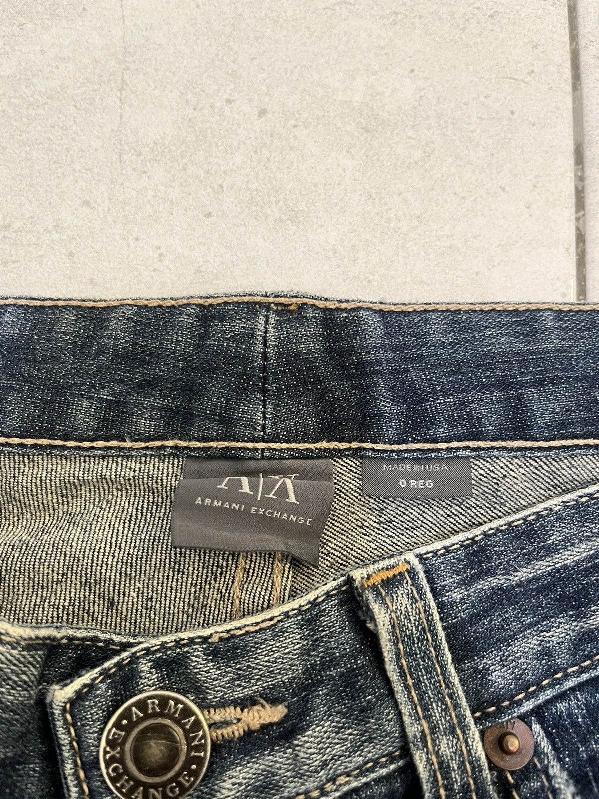Hysteric Glamour RARE VINTAGE Armani Exchange Jeans Size US 28 / EU 44 - 7 Thumbnail