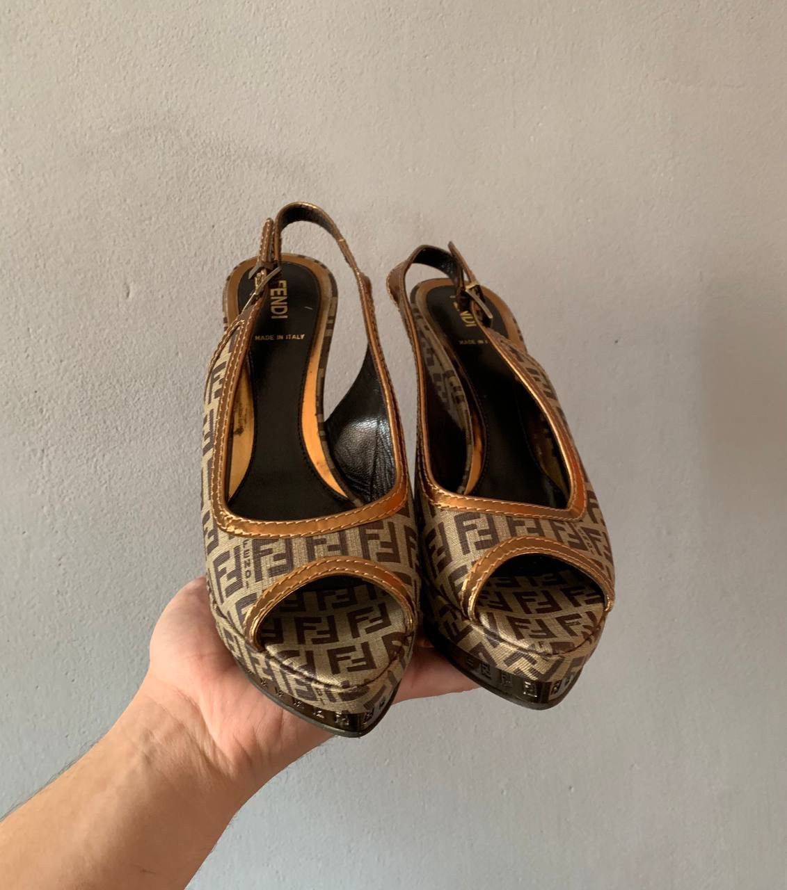 Fendi Fendi Sandali Size-38 Size US 8 / IT 38 - 1 Thumbnail
