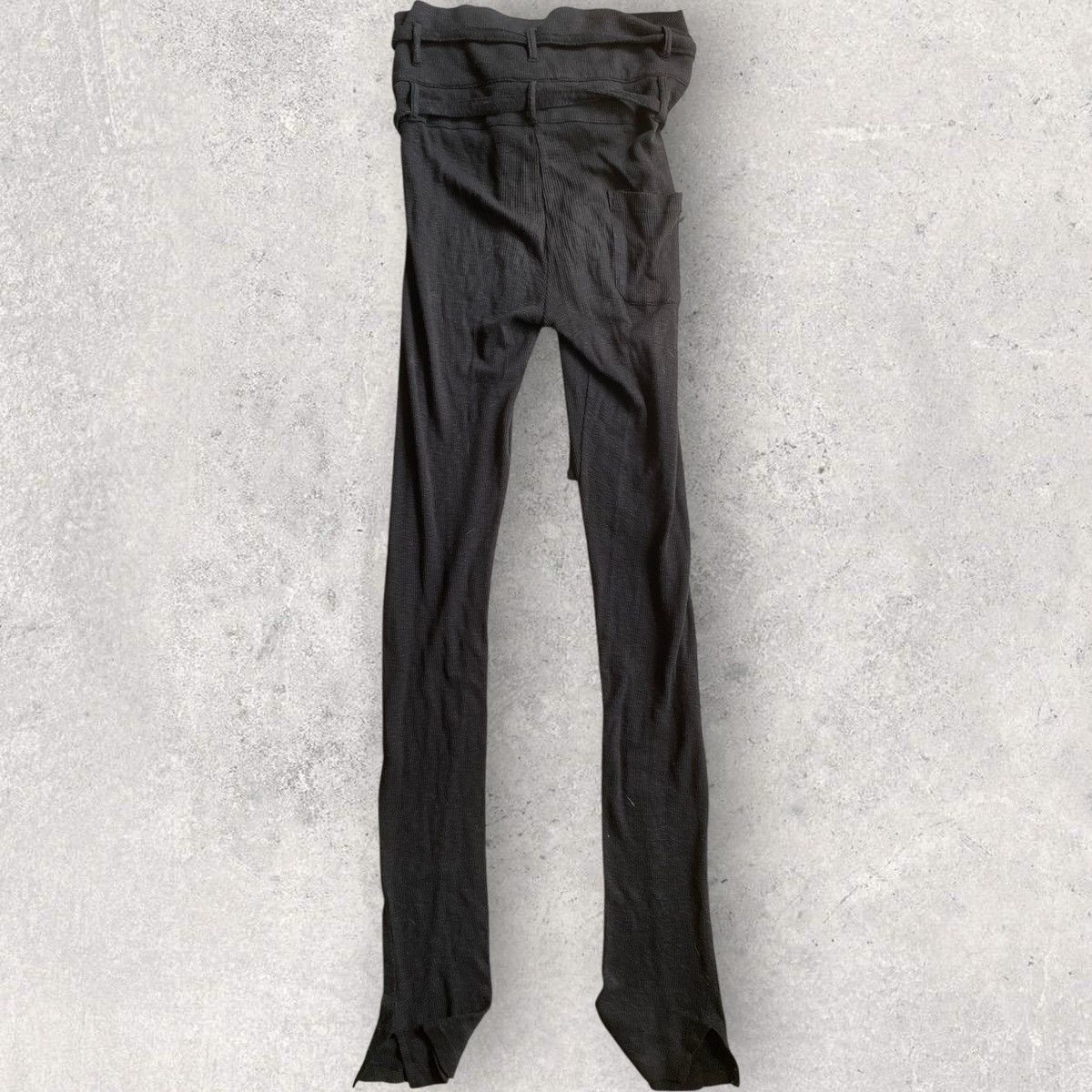 Ann Demeulemeester Ribbed Bondage Sweatpants Size 28" / US 6 / IT 42 - 3 Thumbnail