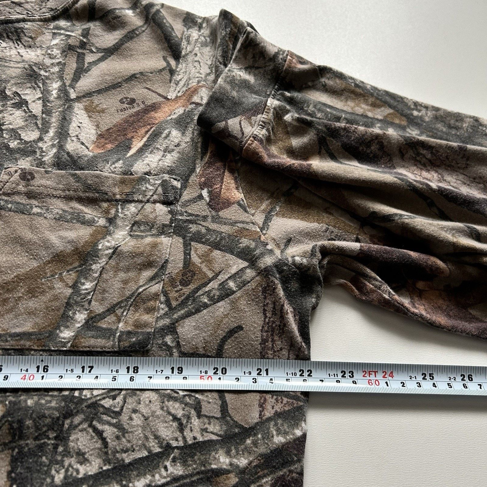 Realtree Vintage Realtree Camo Long Sleeve Pocket T Shirt Large Y2K Size US L / EU 52-54 / 3 - 3 Thumbnail