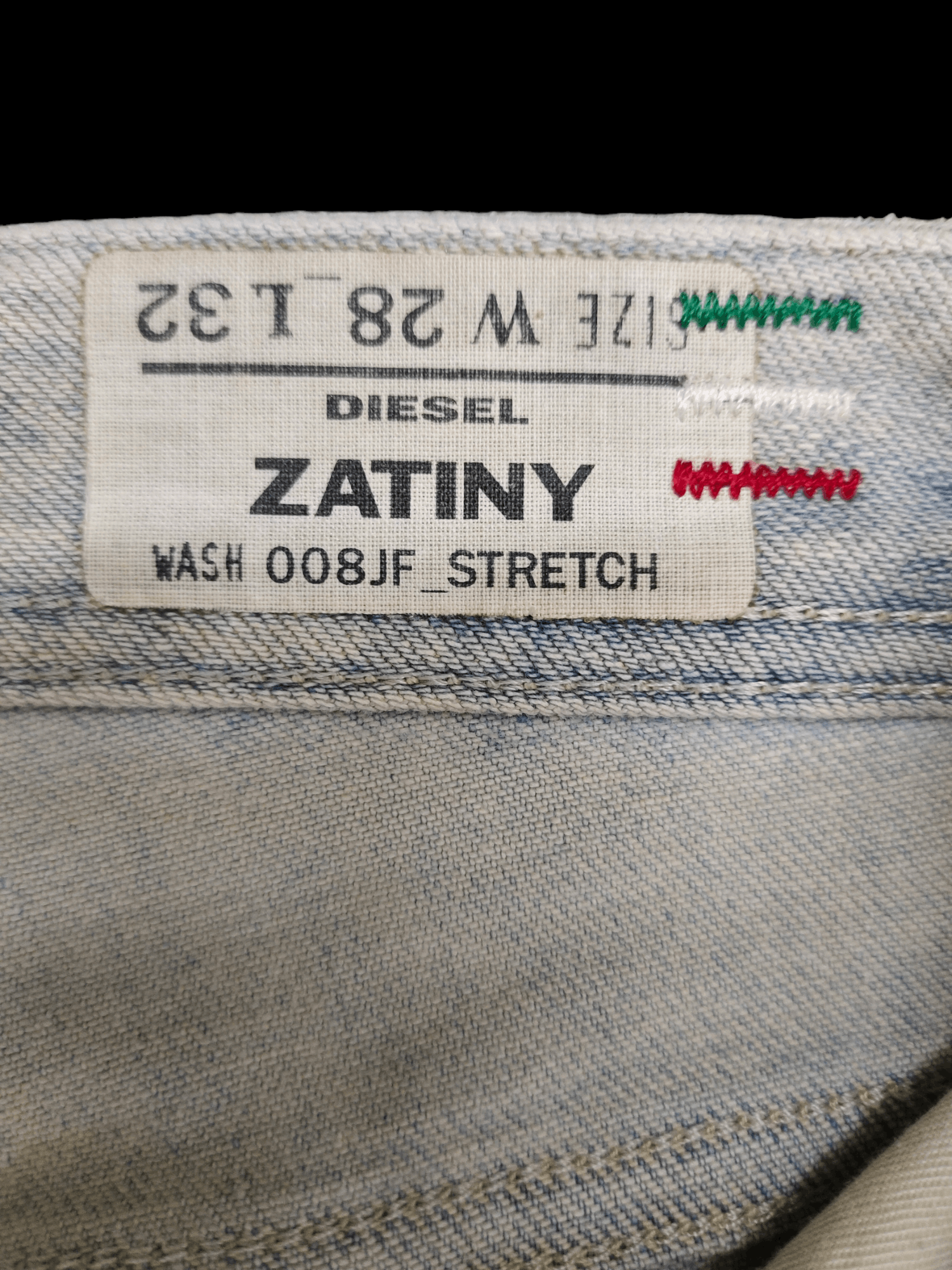 Diesel Flare Jeans Vintage Diesel Zatiny Denim Boot Cut Streetwear Size US 30 / EU 46 - 12 Thumbnail