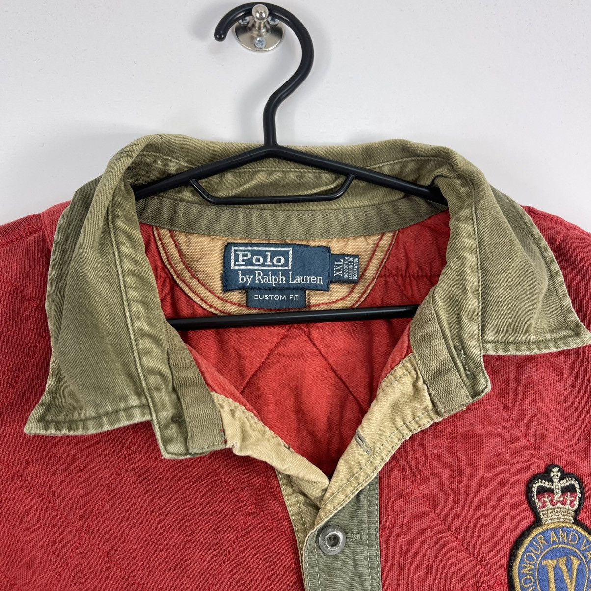 Polo Ralph Lauren Vintage POLO RALPH LAUREN Great Britain Polo Shirt Big Logo Size US XXL / EU 58 / 5 - 3 Thumbnail