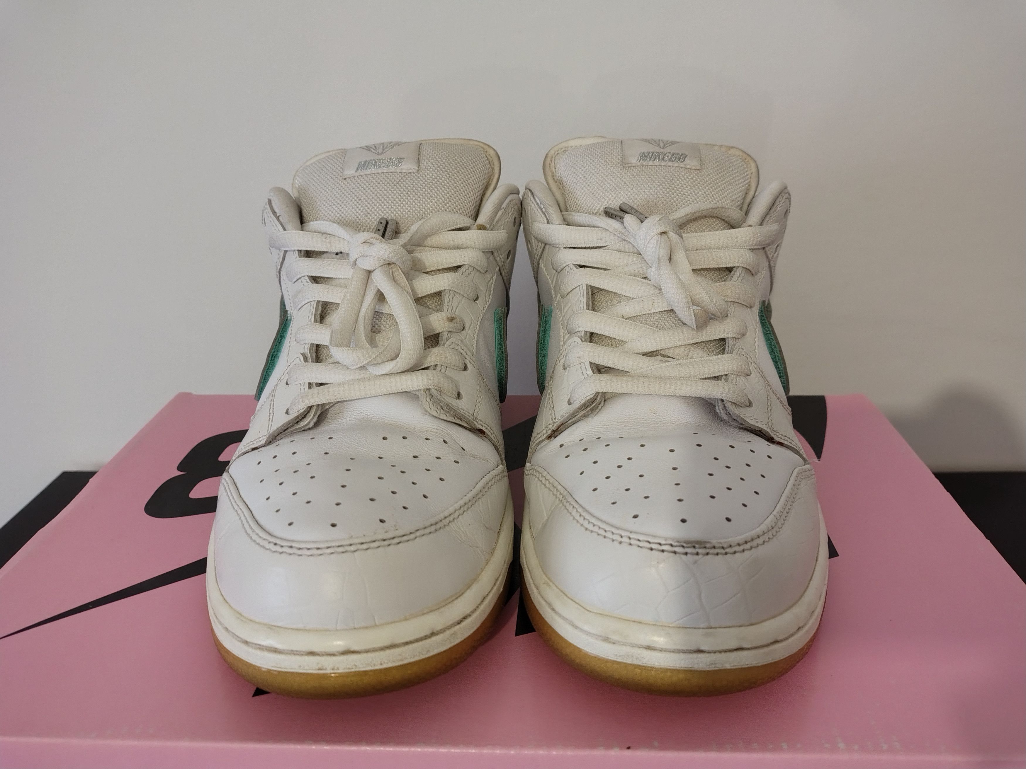Nike SB Nike SB Dunk Low Diamond Supply Co. White Diamond Size US 13 / EU 46 - 7 Thumbnail