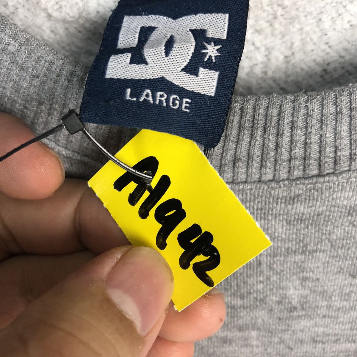 DC × Vintage DC Grey vintage Sweatshirt #A1942 Size US S / EU 44-46 / 1 - 10 Thumbnail