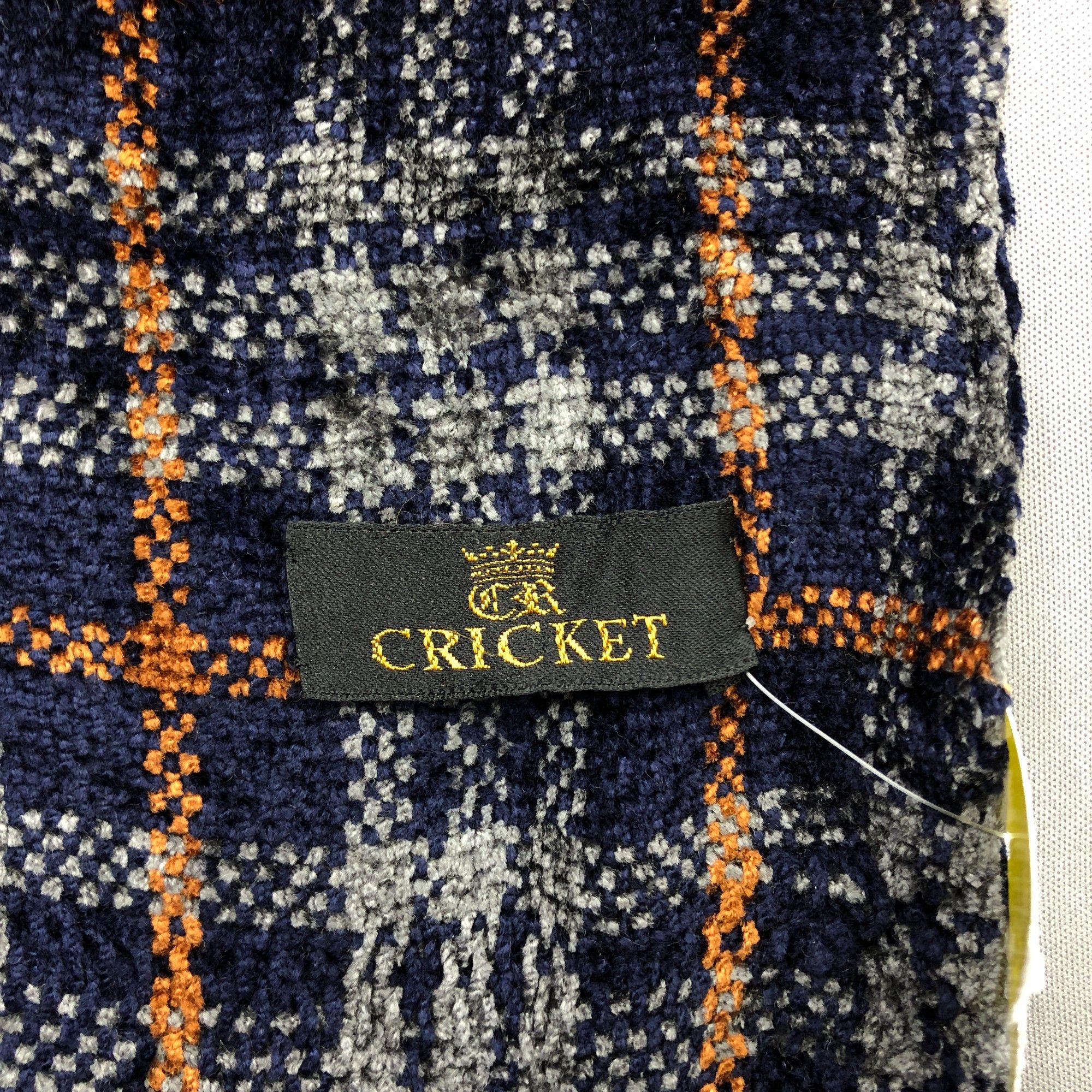 Japanese Brand Vintage Criket Scarf Muffler Wool Tartan Winter Scarves Size ONE SIZE - 4 Thumbnail