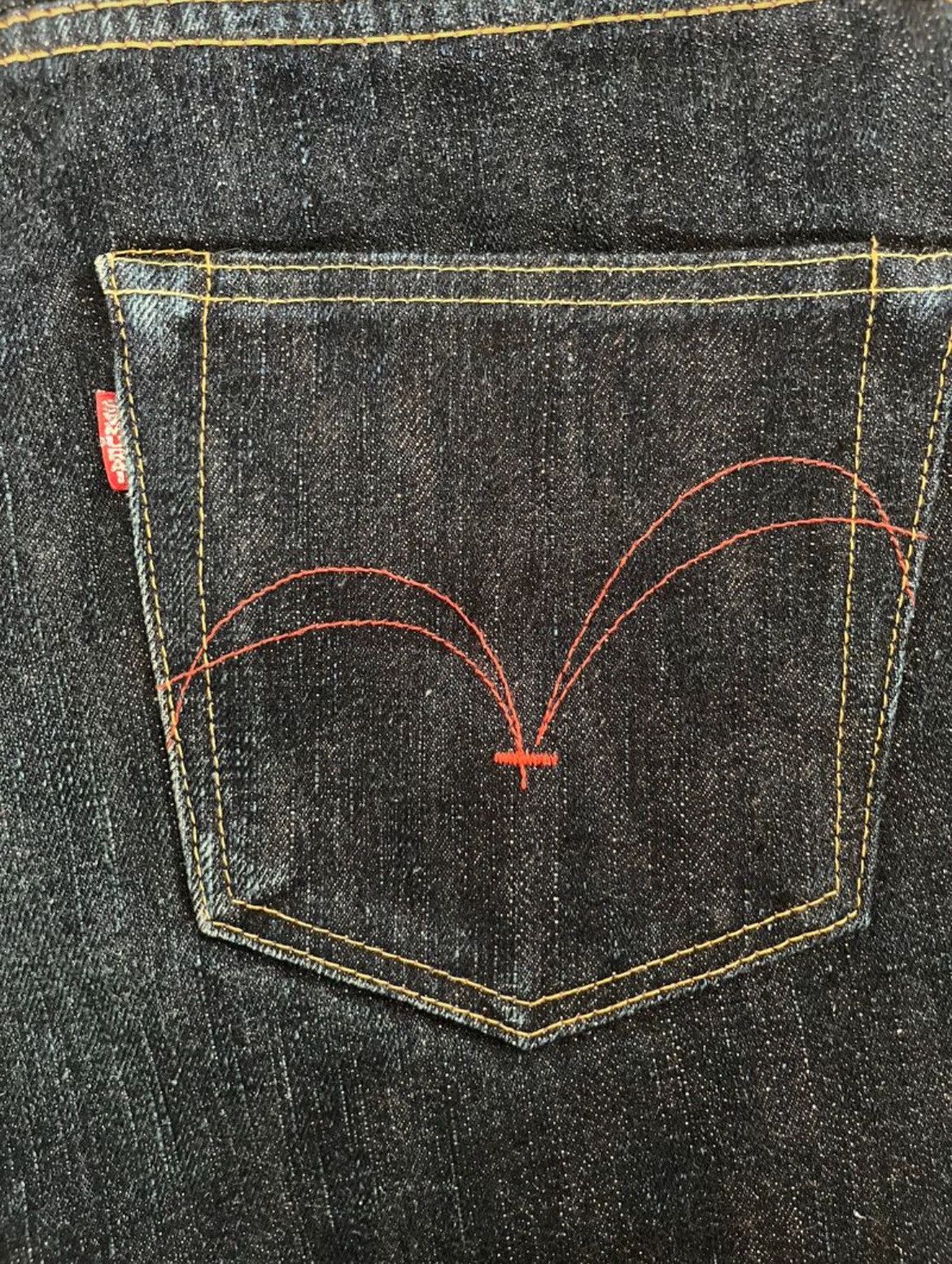 Samurai Jeans Samurai S510 MOG 25th Anniversary 18oz Red Tab Denim Jeans Size US 31 - 7 Thumbnail