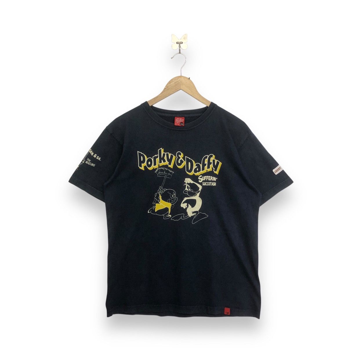 Studio D'Artisan STUDIO D ARTISAN PORKY AND DAFFY CARTOON TSHIRT Size US L / EU 52-54 / 3 - 1 Thumbnail