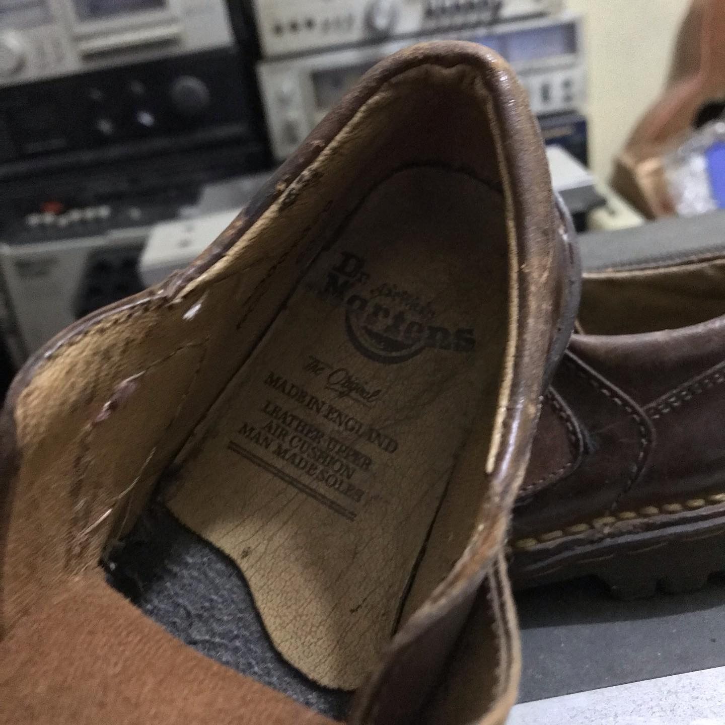 Dr. Martens Dr Martens Kids Brown Strap Vintage Classic Serie Size US 5 / EU 37 - 8 Thumbnail