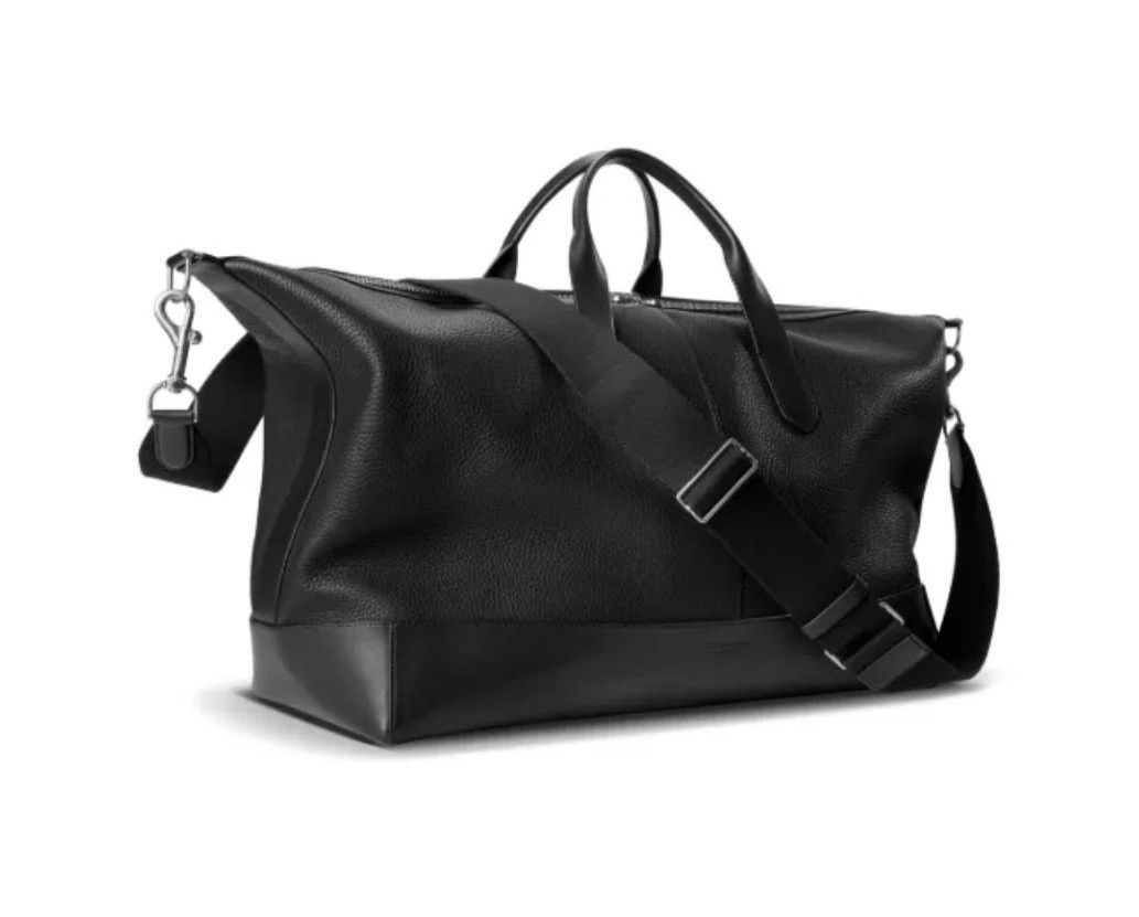 Shinola Shinola - black leather duffle bag - BRAND NEW, NEVER USED Size ONE SIZE - 2 Thumbnail