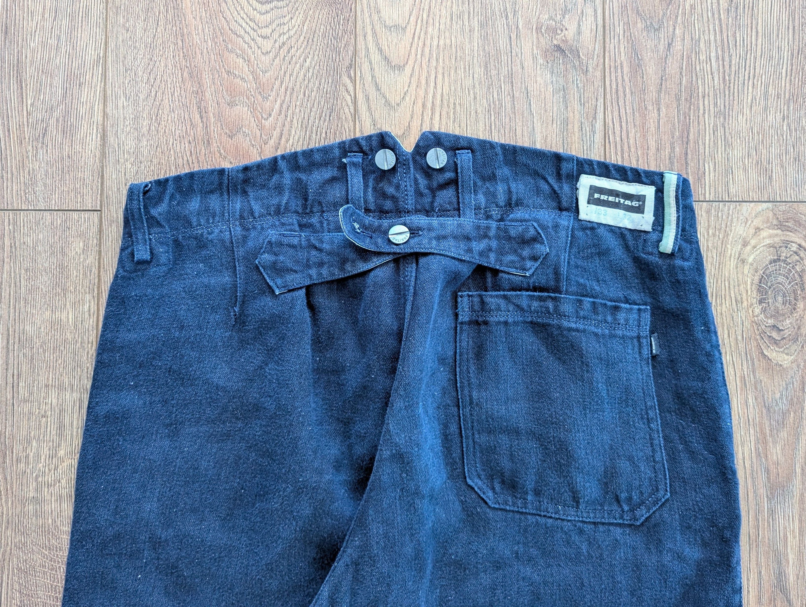 Freitag FREITAG E553 Male Work Pant Linen W33 L32 Japanese Style Size US 33 - 16 Thumbnail