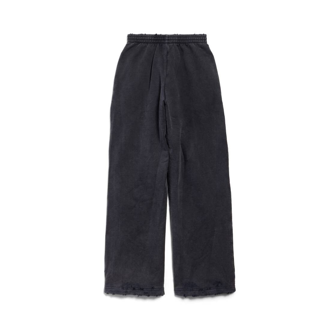 Balenciaga o1la1rc1a0925 Agaicnelab Baggy Sweatpants & Joggers in Black Size US 30 / EU 46 - 6 Thumbnail