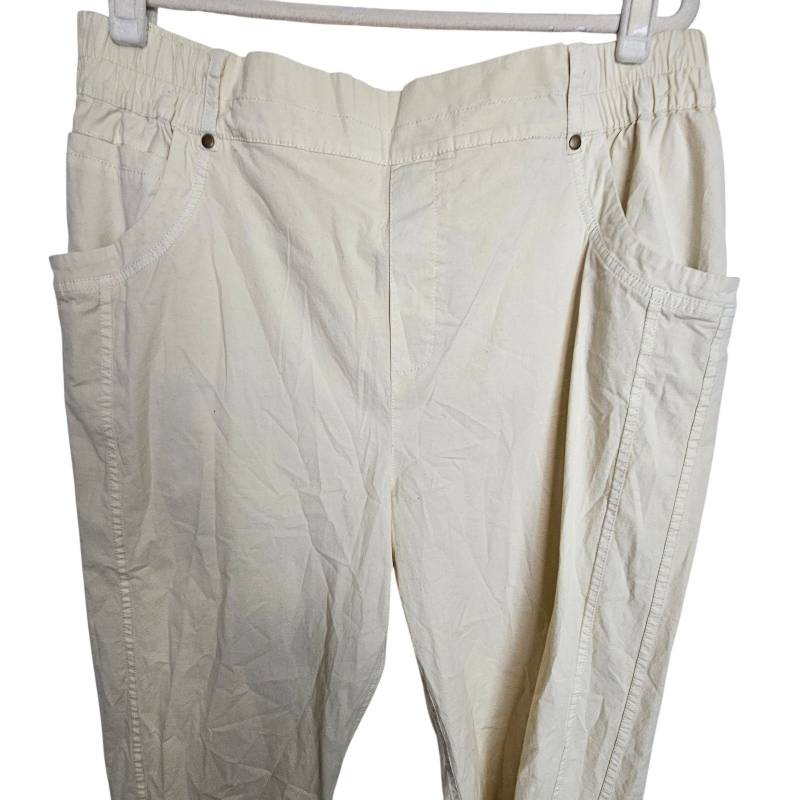 Soft Surroundings Soft Surroundings Everything Under The Sun Capri Cargo Pants Size 36" / US 14 / IT 50 - 2 Thumbnail