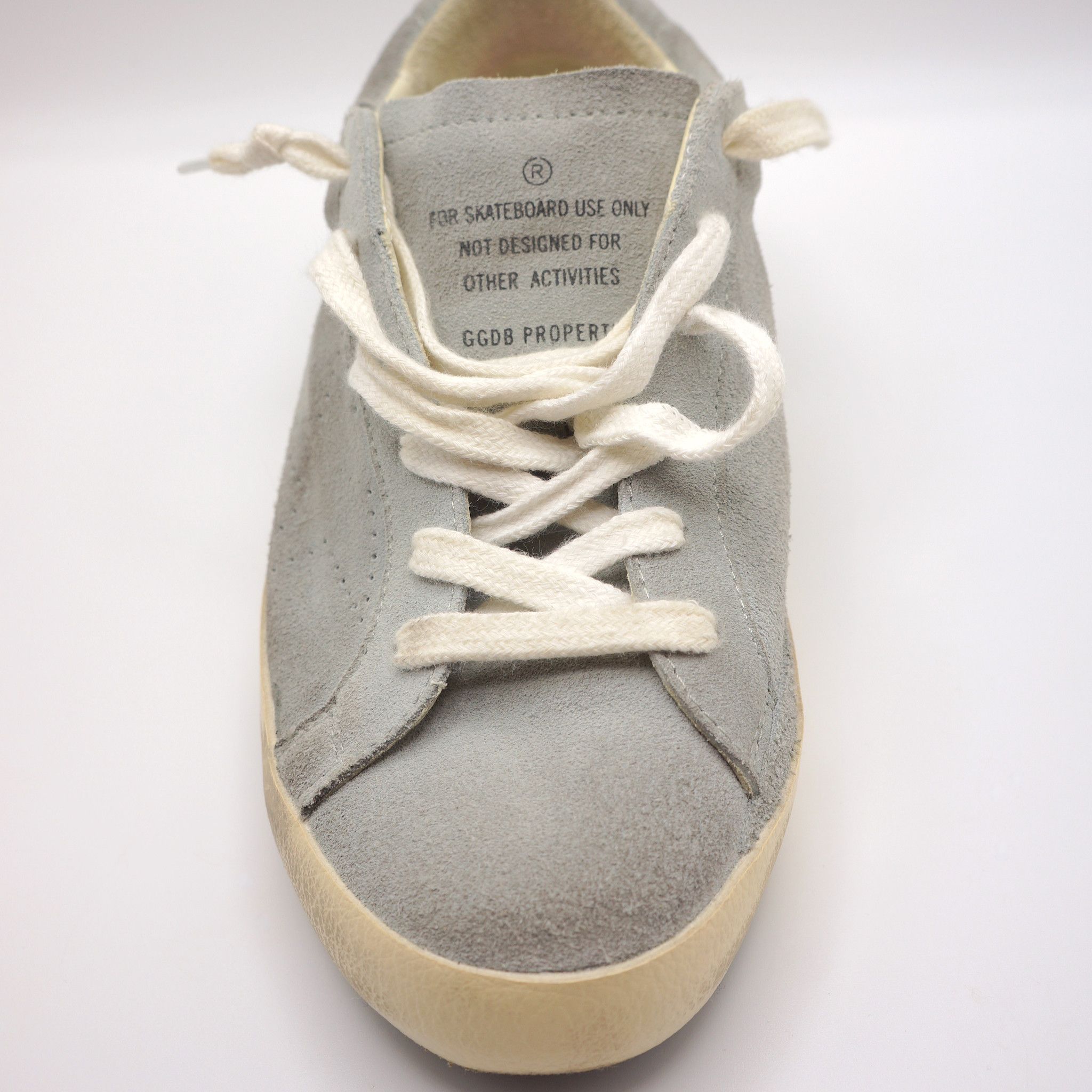 Golden Goose Superstar Gray Suede Sneakers NWOB Size US 6 / IT 36 - 8 Thumbnail