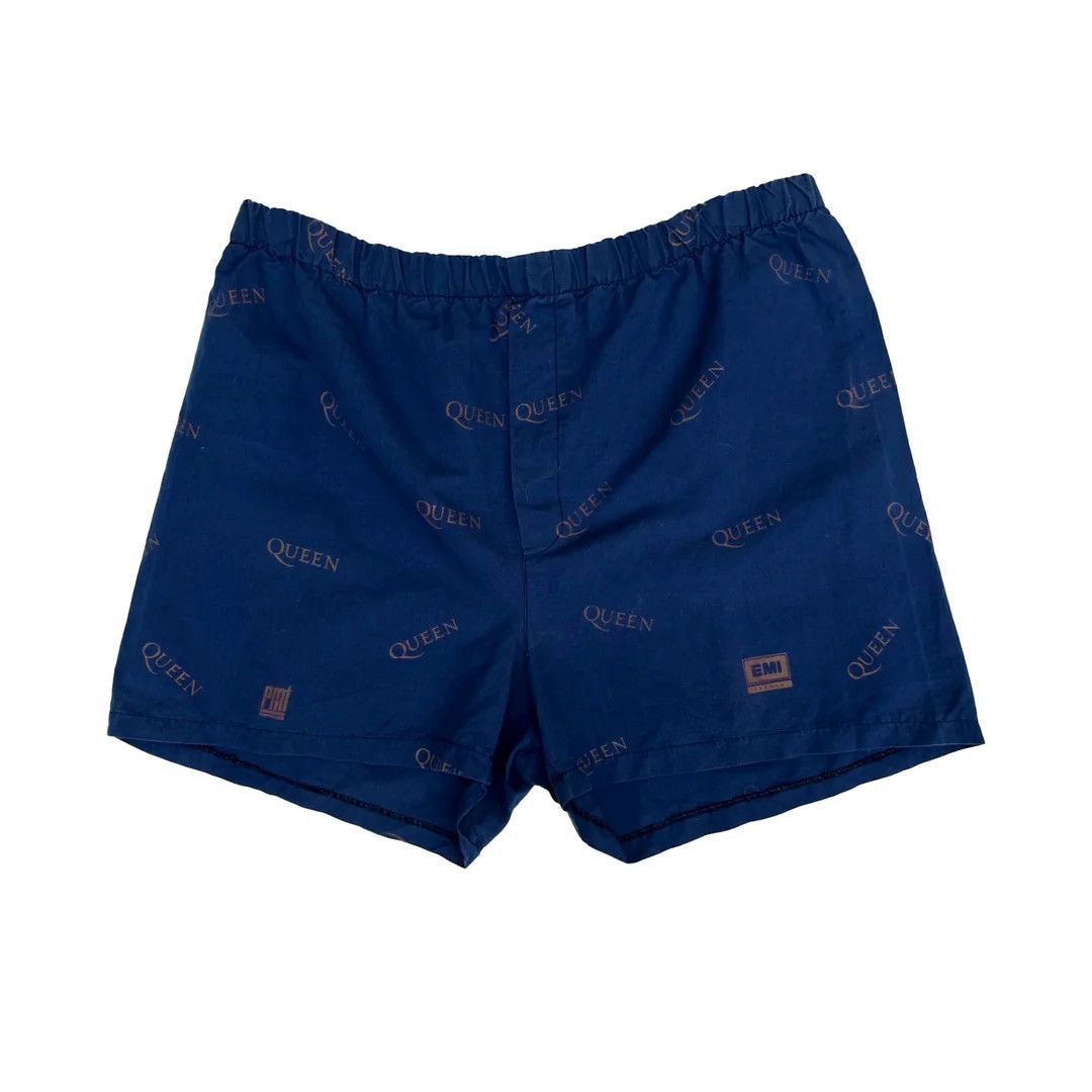 Vintage Queen 1990 90s Vintage Band Promo Freddie Mercury Shorts Size US 36 / EU 52 - 1 Thumbnail