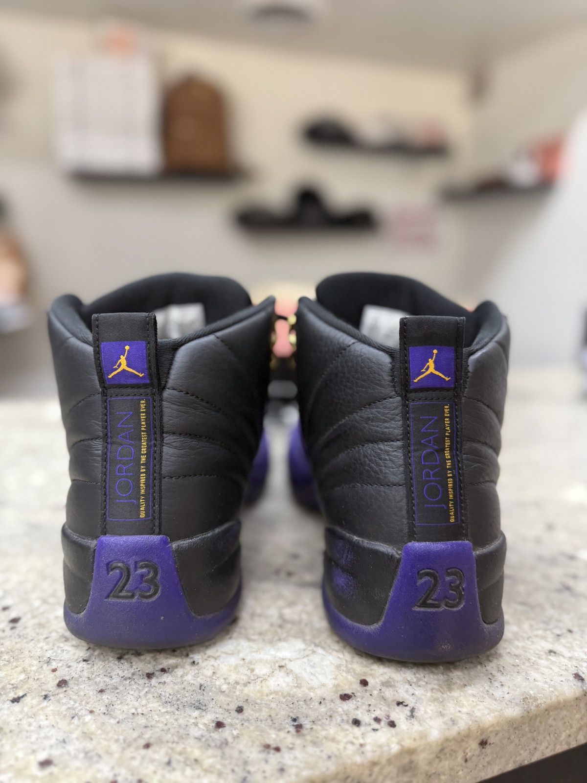 Jordan Brand Air Jordan 12 Retro Field Purple Size US 9.5 / EU 42-43 - 4 Thumbnail