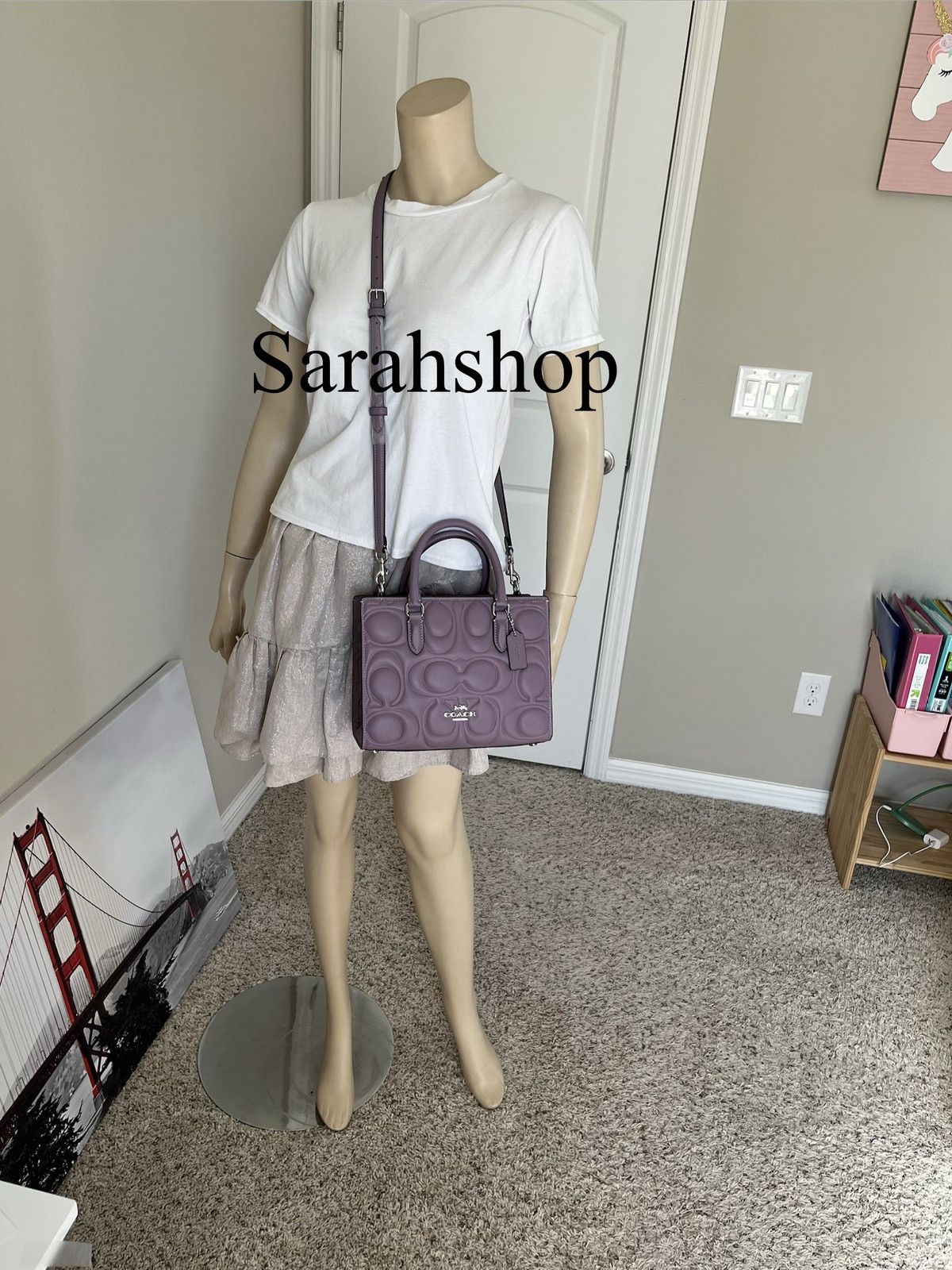 Coach Coach Maggie Small Tote Bag In Signature Leather Size ONE SIZE - 7 Thumbnail
