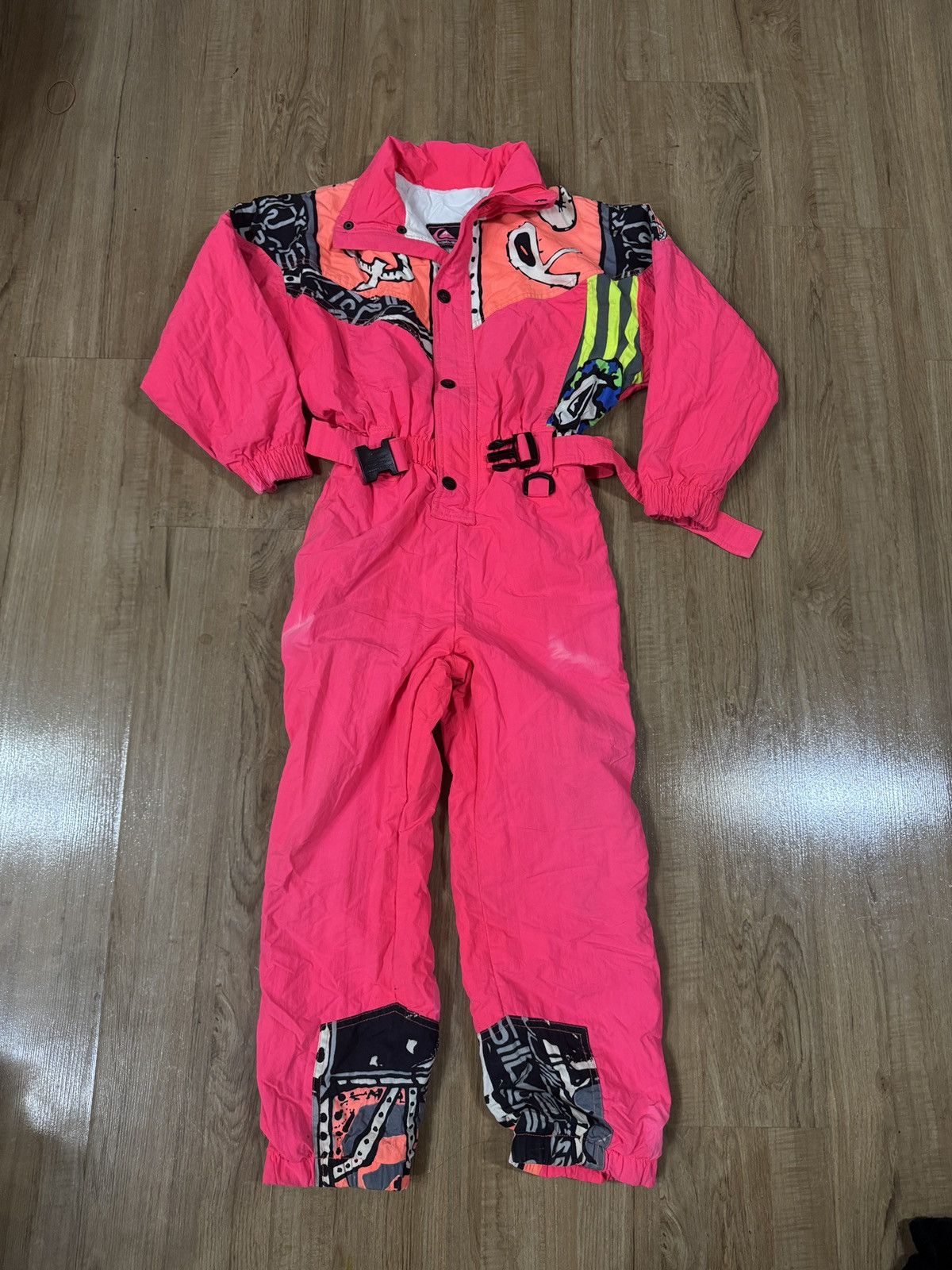 Quiksilver vintage quiksilver jumpsuit Size 28" / US 6 / IT 42 - 1 Thumbnail