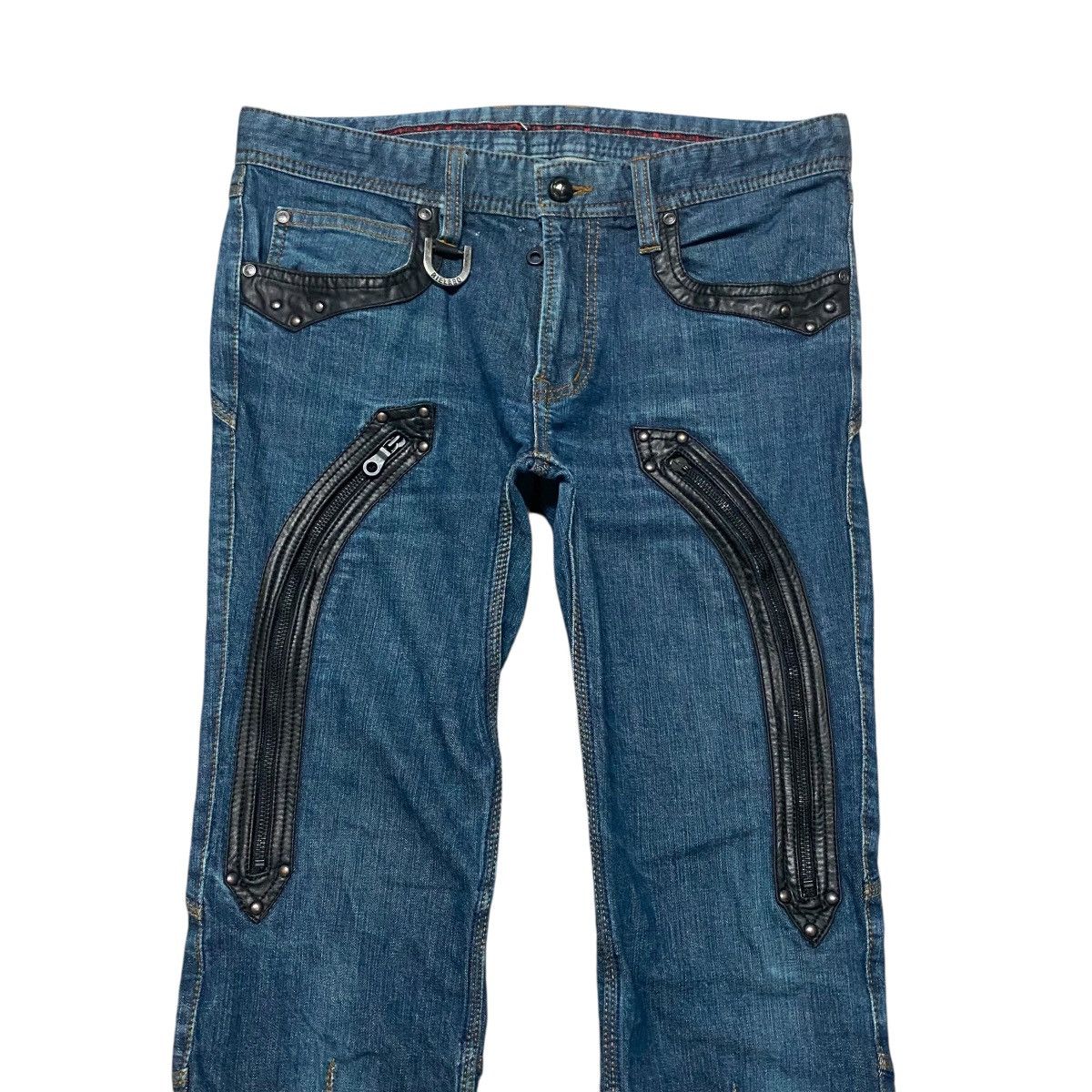 Nicole Club REALABO X NCFM Denim Slim Jeans Zipper Size US 30 / EU 46 - 3 Thumbnail