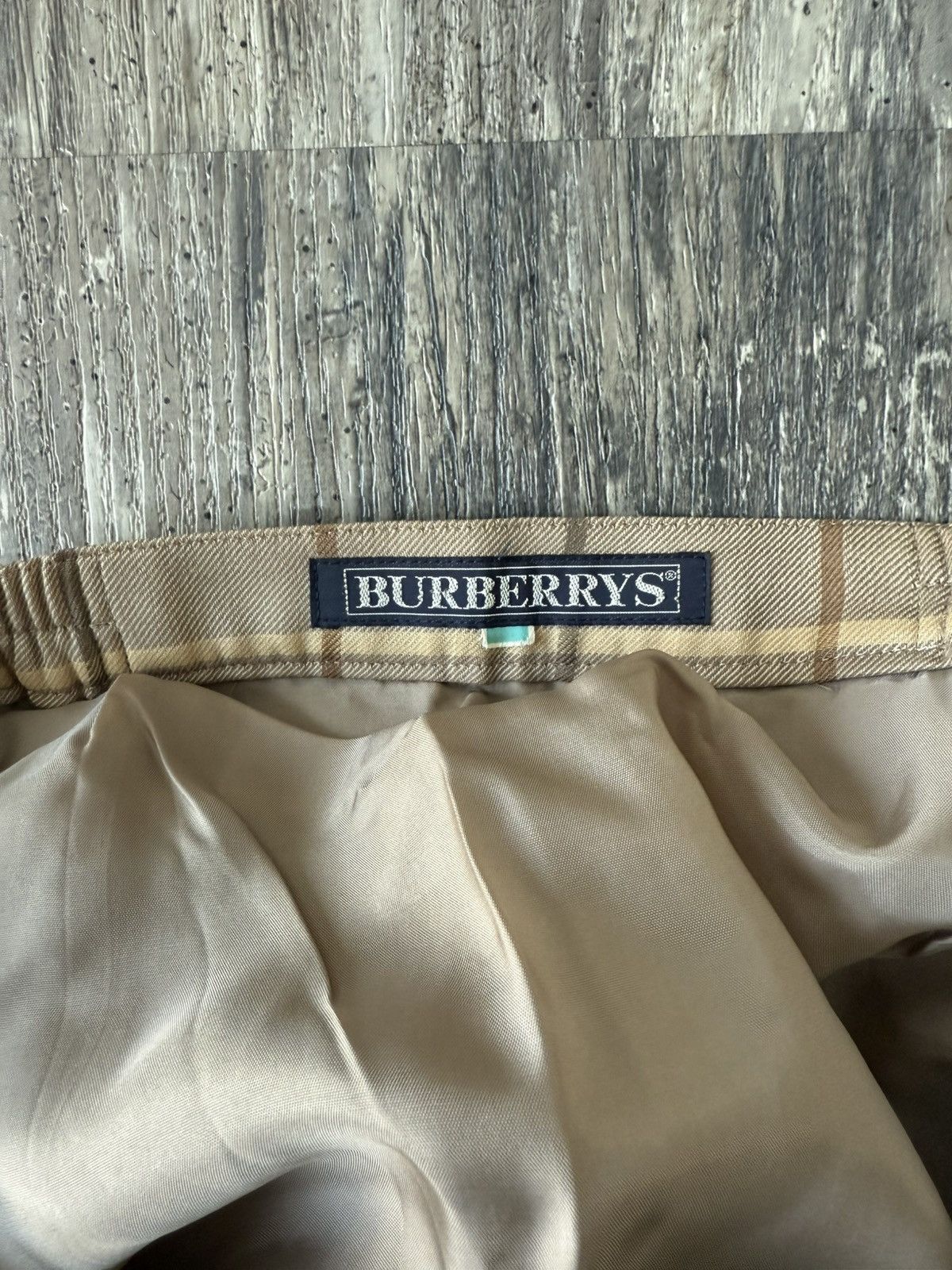 Burberry 1990's Burberry Check Long Pleated Skirt Size 26" / US 2 / IT 38 - 8 Thumbnail