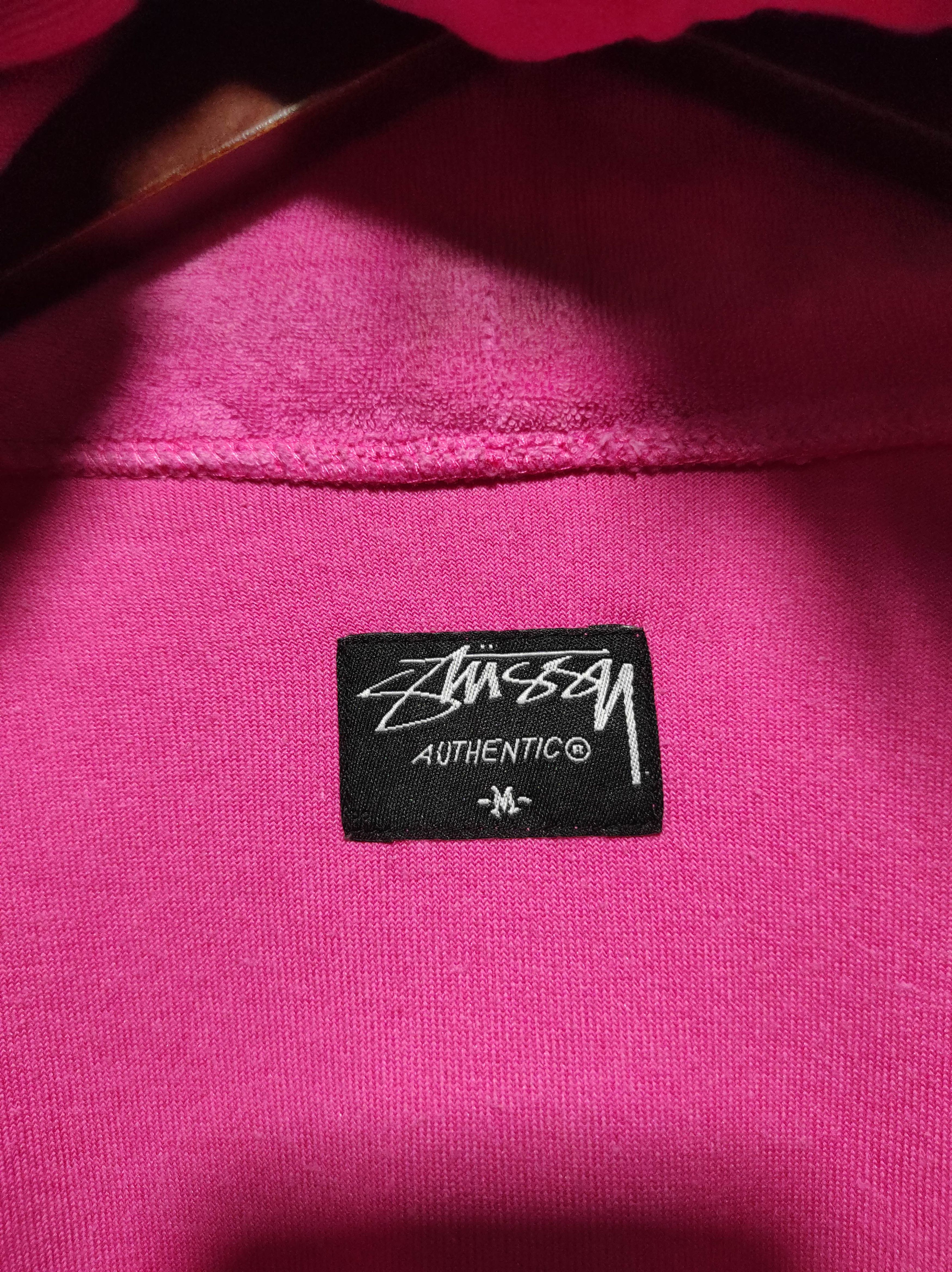 Stussy Stussy Pink Fleece Double Zip Fur Hoodie i6w9 LBG style Size US M / EU 48-50 / 2 - 10 Thumbnail