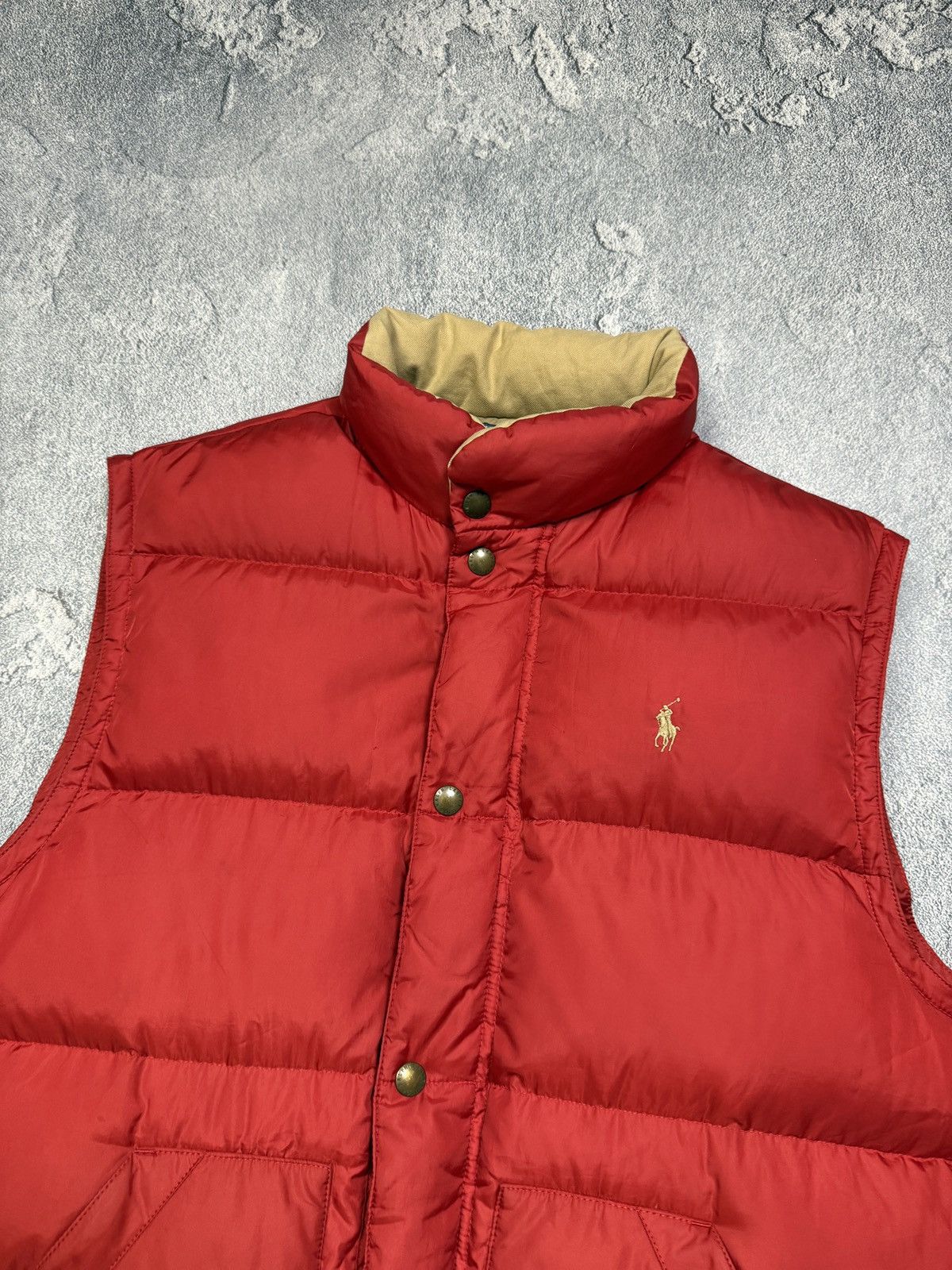 Polo Ralph Lauren Vintage Polo Ralph Lauren puffer vest down y2k Size US L / EU 52-54 / 3 - 3 Thumbnail