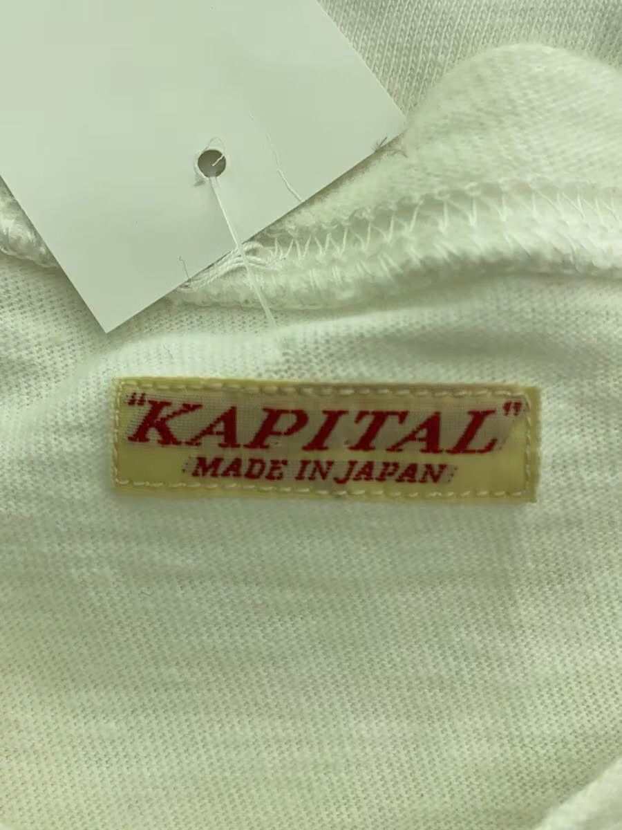 Kapital Smiley Elbow Raglan Long Sleeve Tee Size US M / EU 48-50 / 2 - 7 Thumbnail