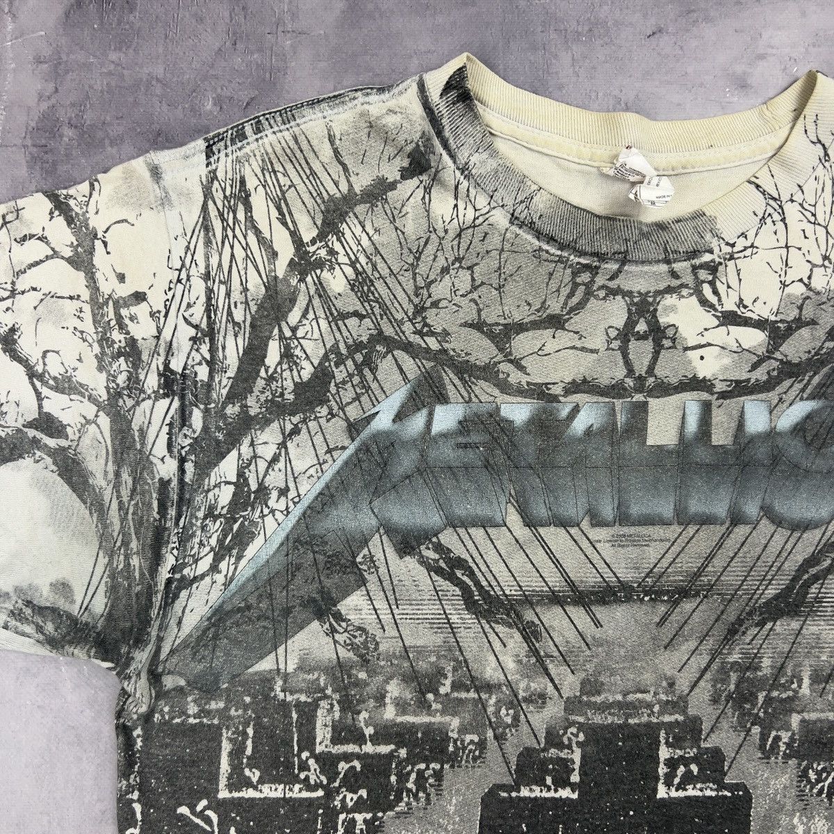 Band Tees Rare! Metallica Vintage Overprint Tee 00s Size US L / EU 52-54 / 3 - 3 Thumbnail