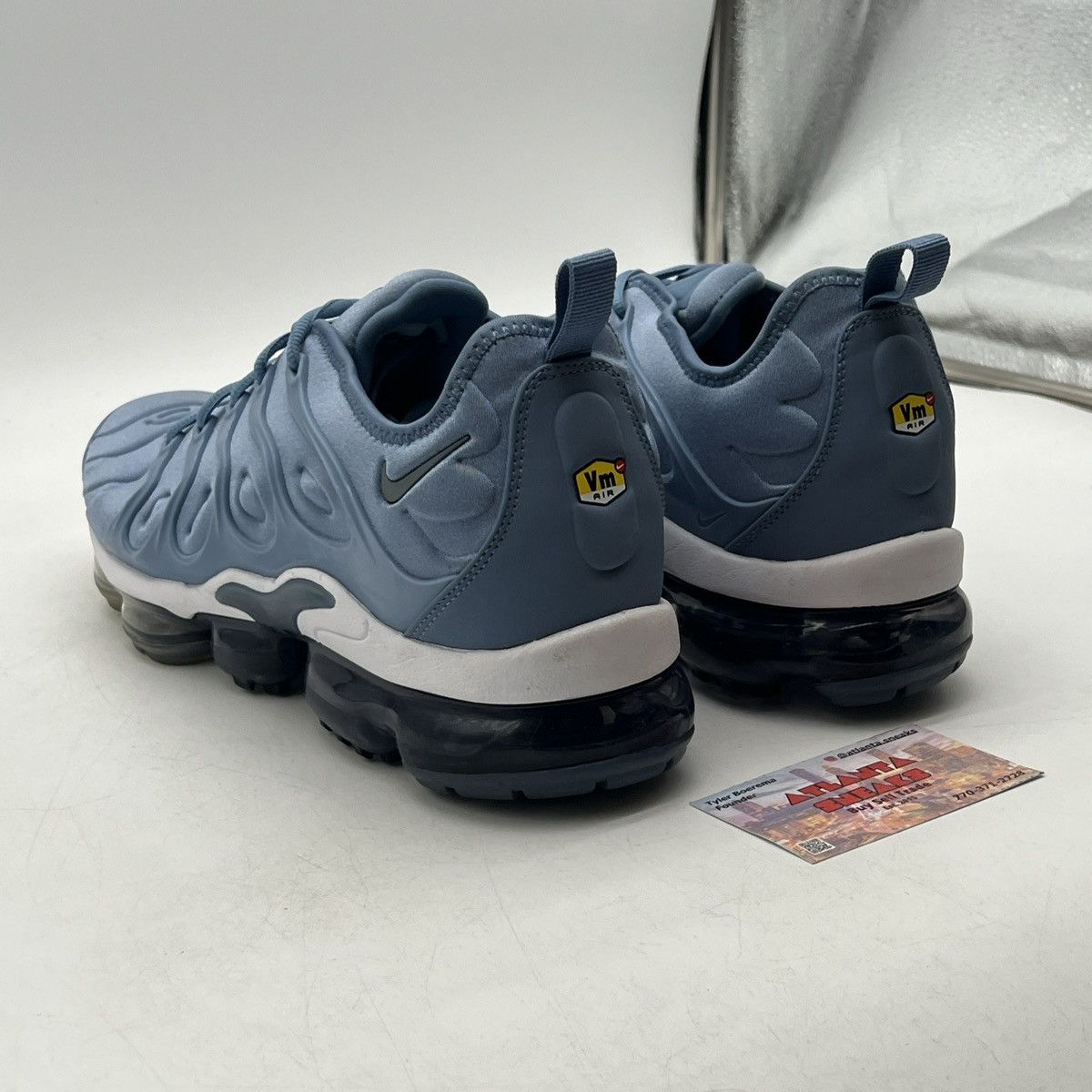 Nike Air VaporMax plus work blue Size US 12 / EU 45 - 4 Thumbnail
