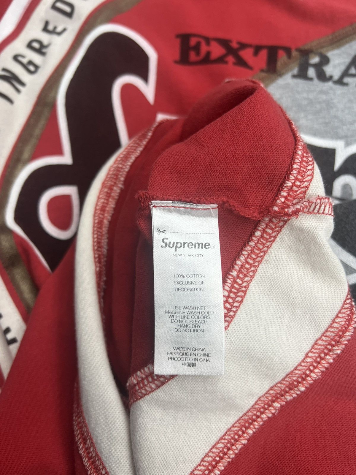 Supreme Supreme Lager T-Shirt Size US L / EU 52-54 / 3 - 4 Thumbnail