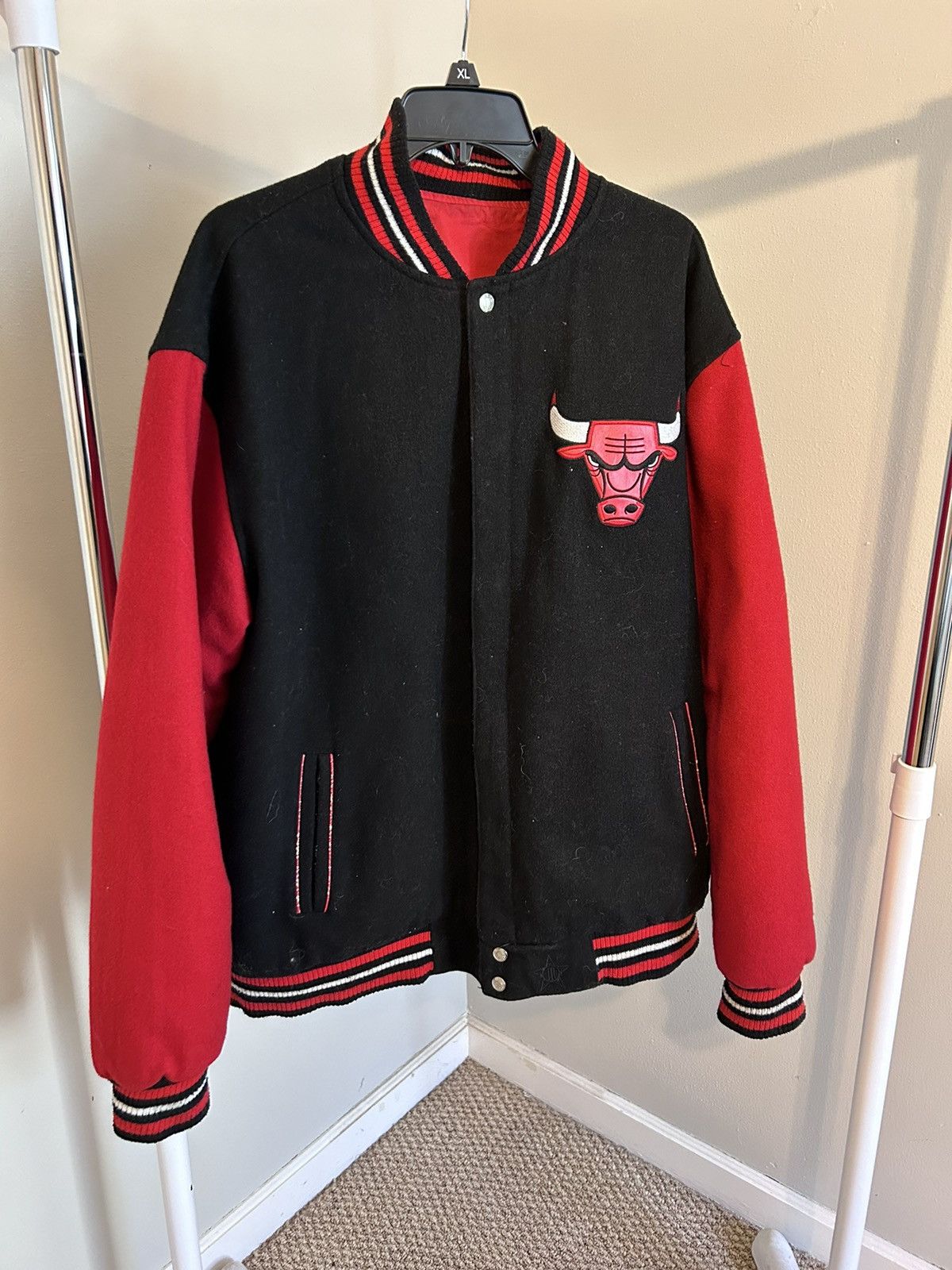 Jeff Hamilton Chicago Bulls Jeff Hamilton Jacket Size US XL / EU 56 / 4 - 1 Thumbnail