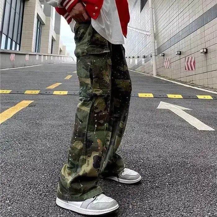 Japanese Brand Graffiti Camo Jogget Pant Size US 30 / EU 46 - 1 Thumbnail