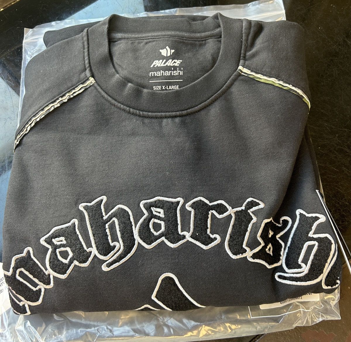 Maharishi x palace temple crewneck