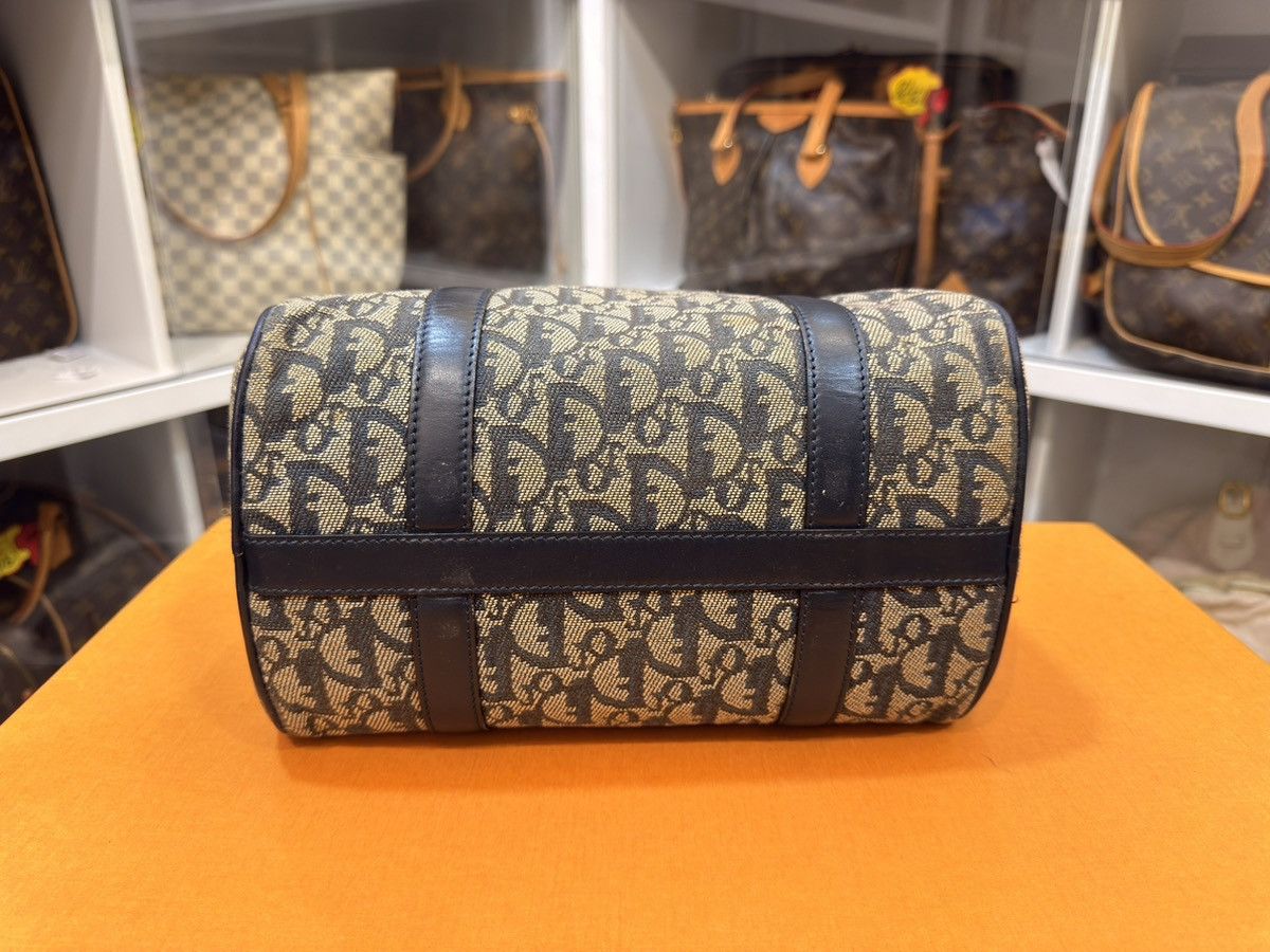 Dior AUTHENTIC CRISTIAN DIOR CANVAS BOSTON 25 HANDBAG VINTAGE Size ONE SIZE - 23 Thumbnail