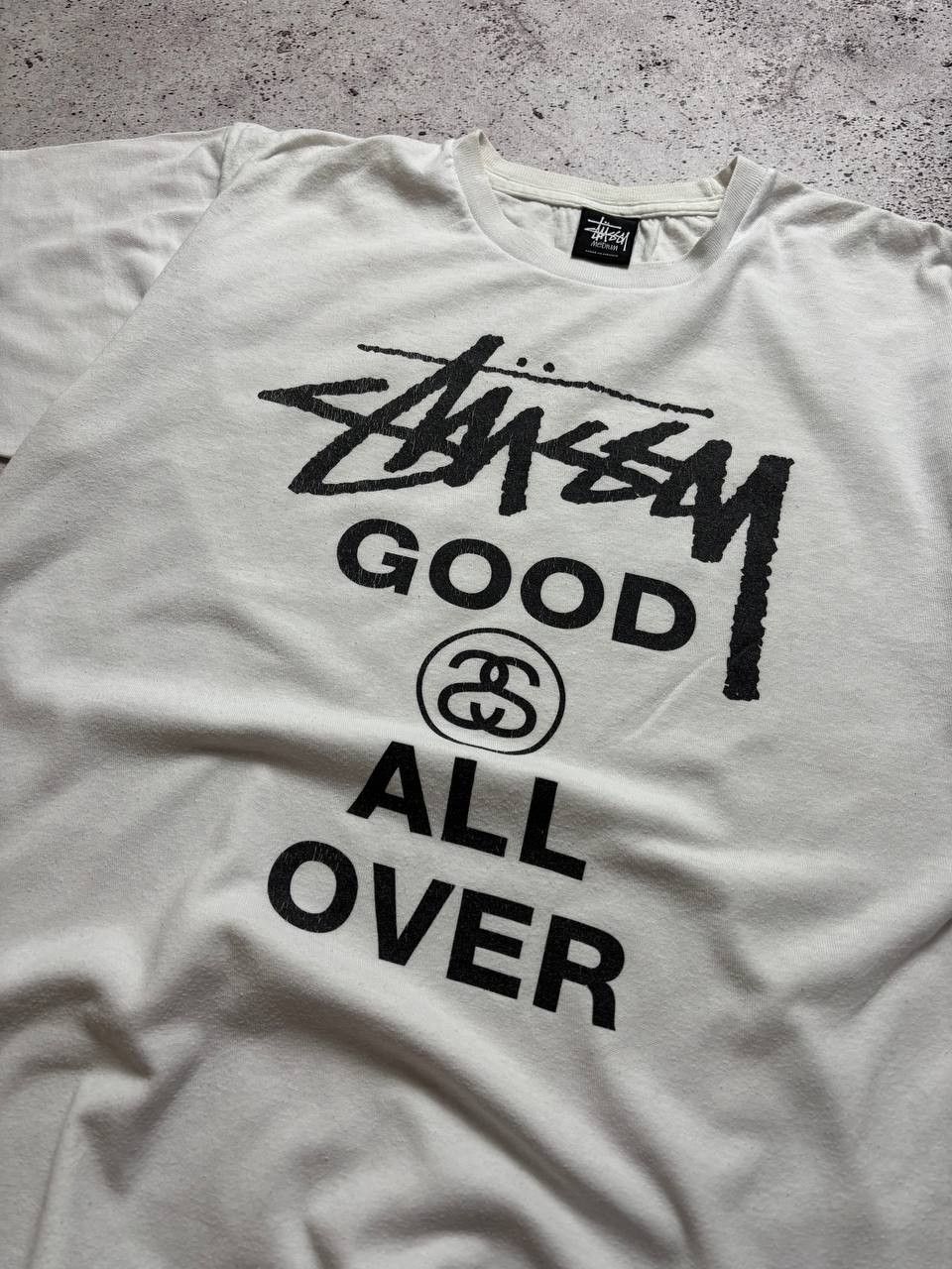 Stussy Vintage Stussy T-Shirt BIg Logo Monogram Logos Size US M / EU 48-50 / 2 - 2 Thumbnail