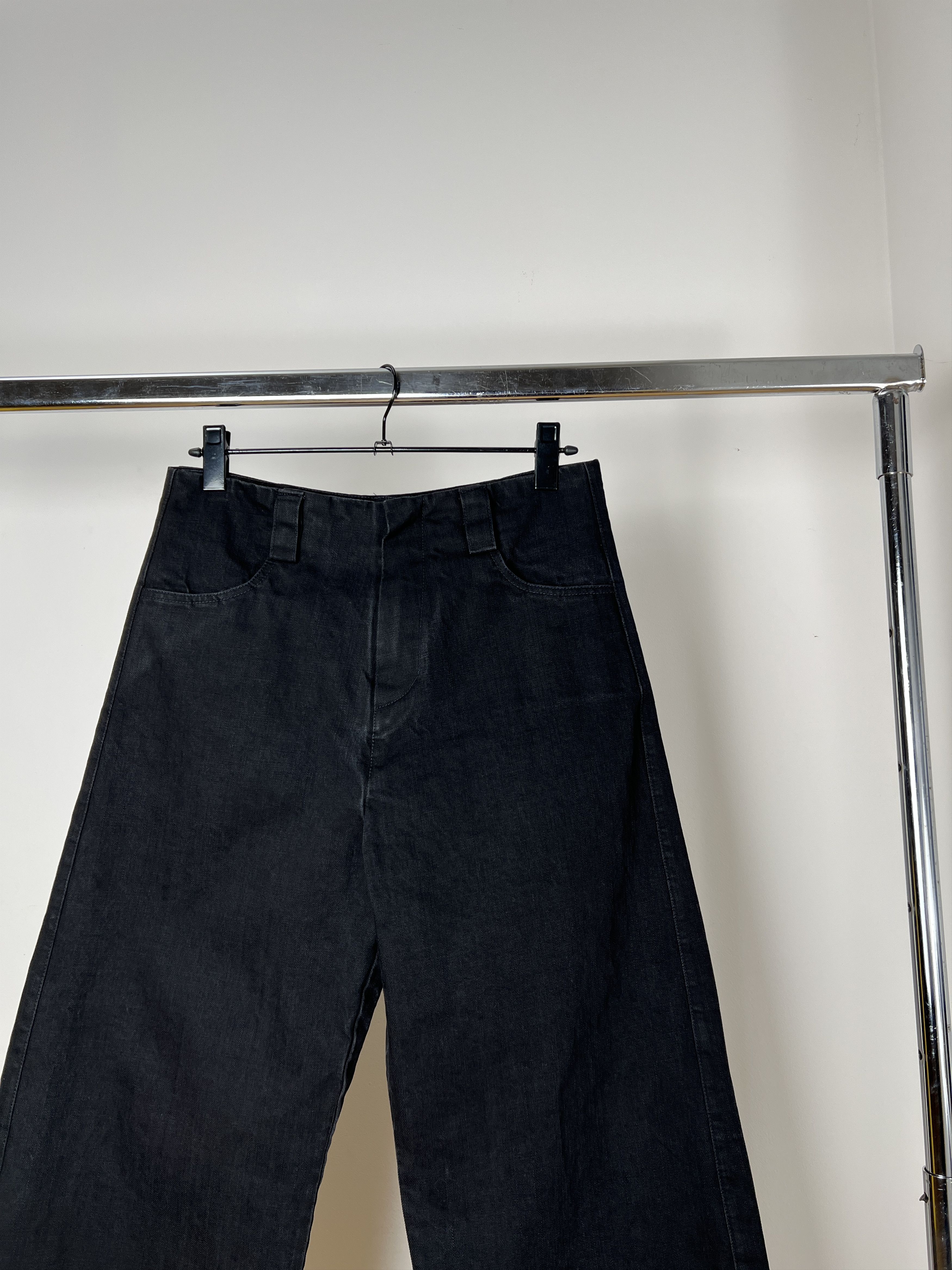 Other NKTRMNV WIDE DENIM PANTS BLACK 01.01 Size US 36 / EU 52 - 13 Thumbnail