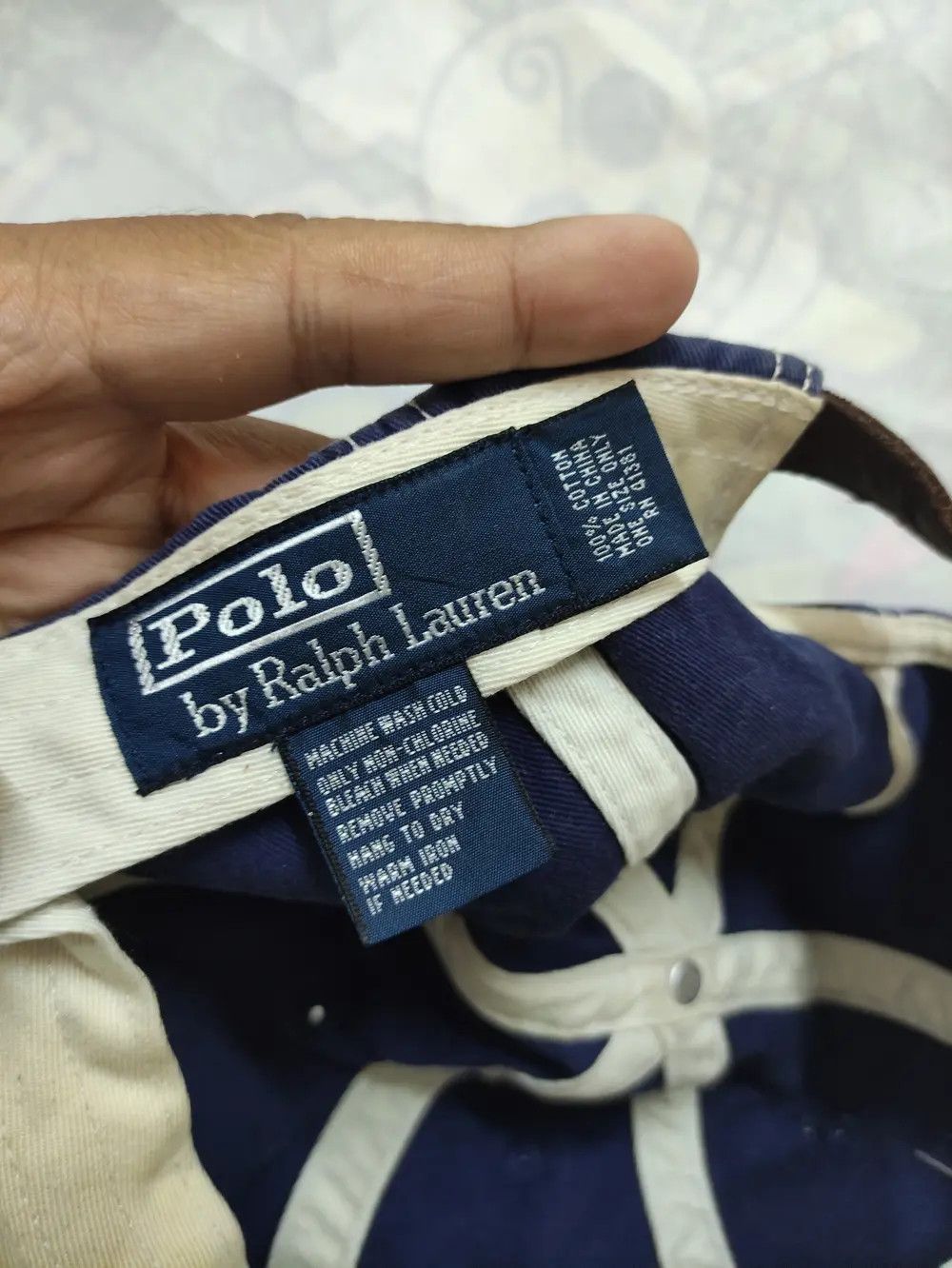 Polo Ralph Lauren POLO RALPH LAUREN VINTAGE CAP DISTRESSED DESIGN Size ONE SIZE - 11 Thumbnail