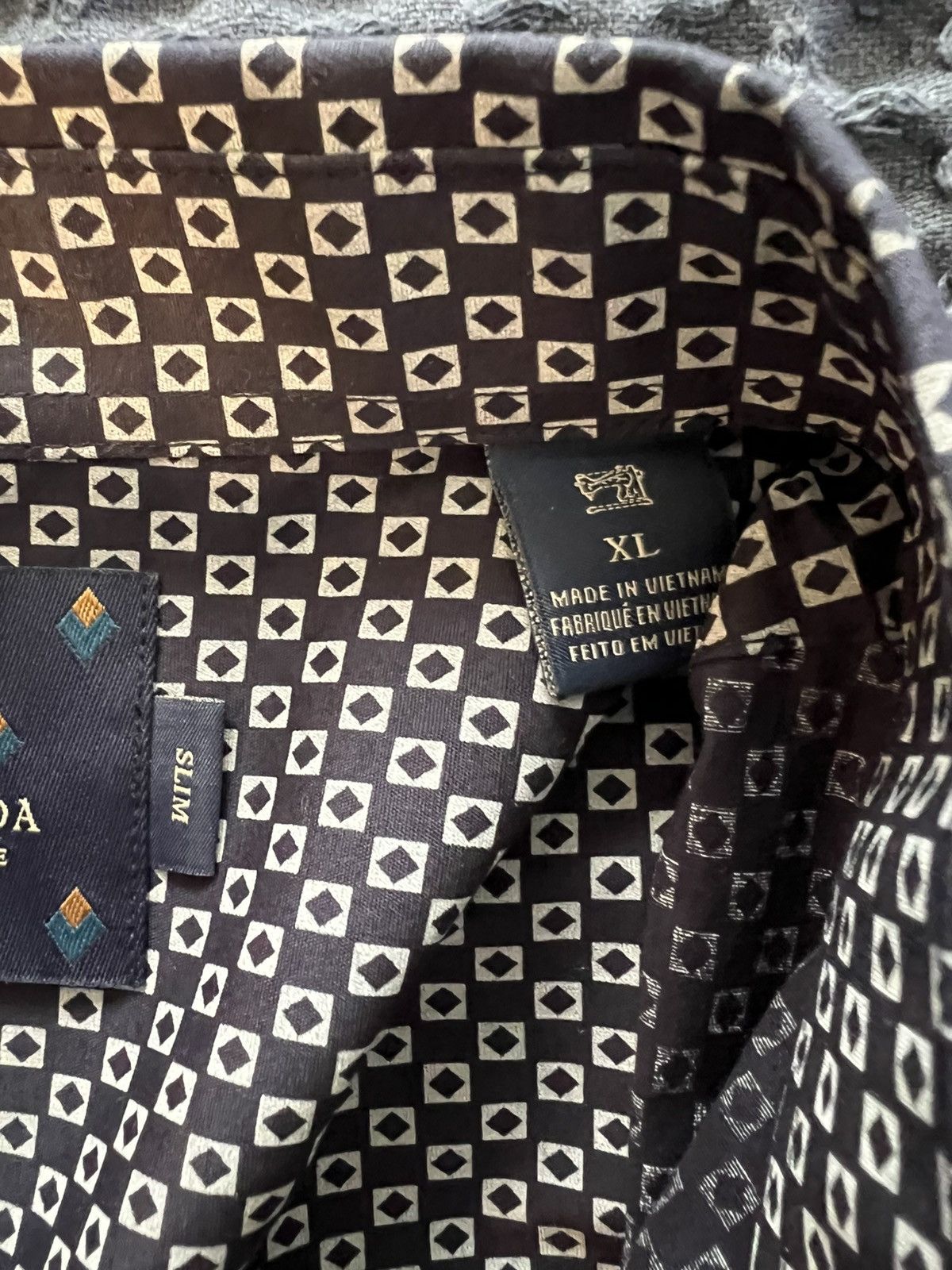 Scotch & Soda Scotch & Soda men's blue button down dress casual shirt Size US XL / EU 56 / 4 - 8 Thumbnail