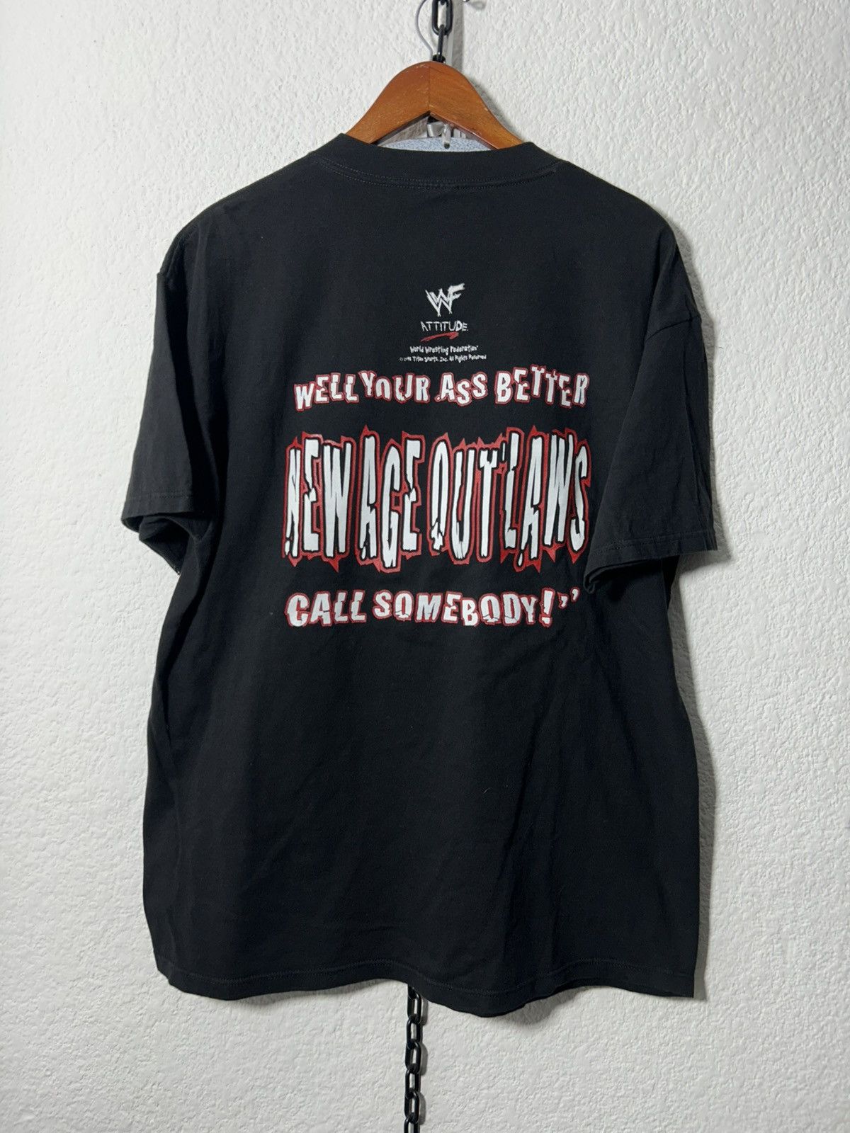 Vintage × WWE × WWF 1998 WWF New Age Outlaws Rare Size US XL / EU 56 / 4 - 3 Thumbnail