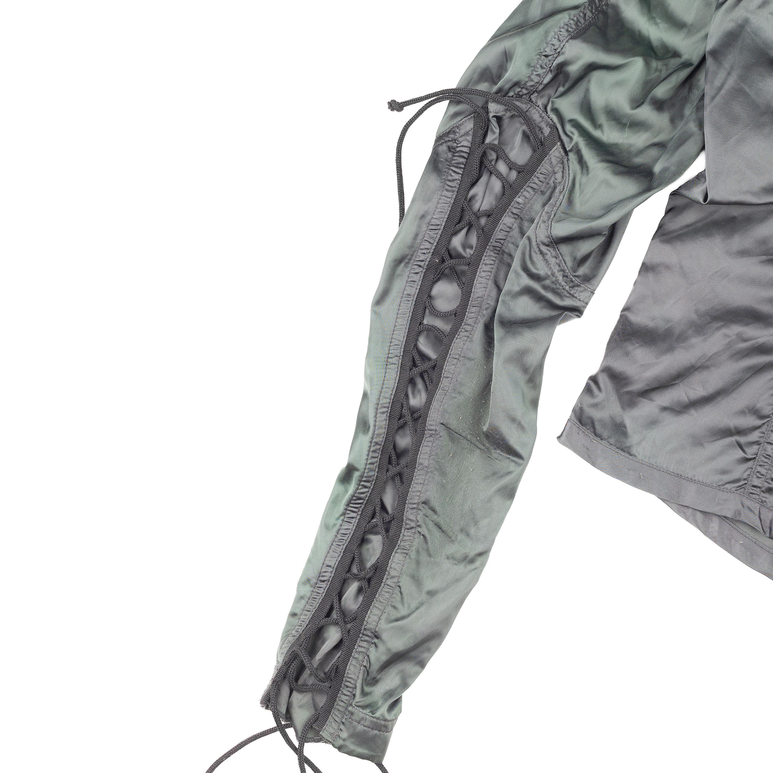 Prada Prada Sport Vintage Windbreaker Jacket with Lace-Up Sleeves Size M / US 6-8 / IT 42-44 - 4 Thumbnail