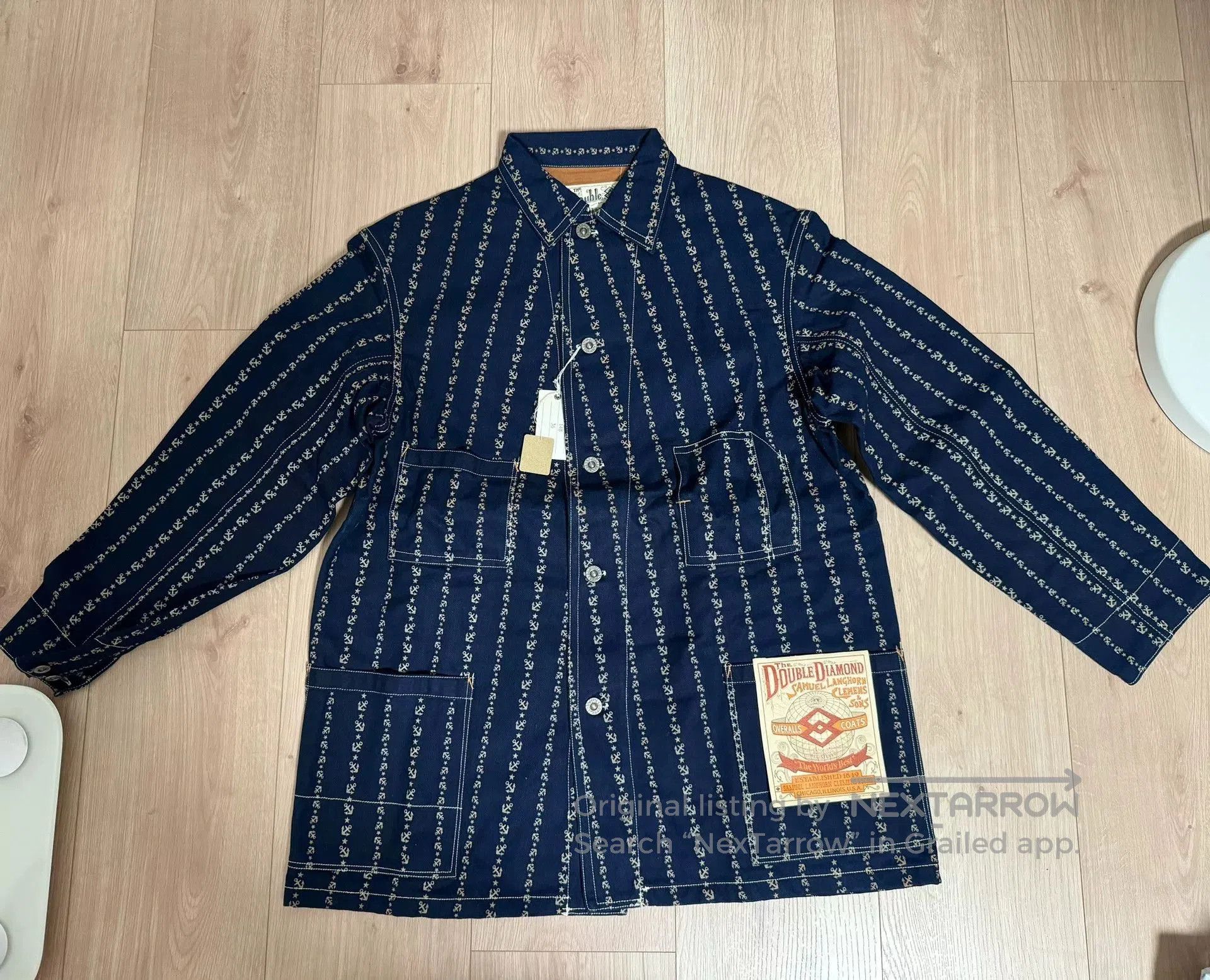 The Real McCoy's joe mccoy double diamond coat jacket. Size US M / EU 48-50 / 2 - 1 Thumbnail