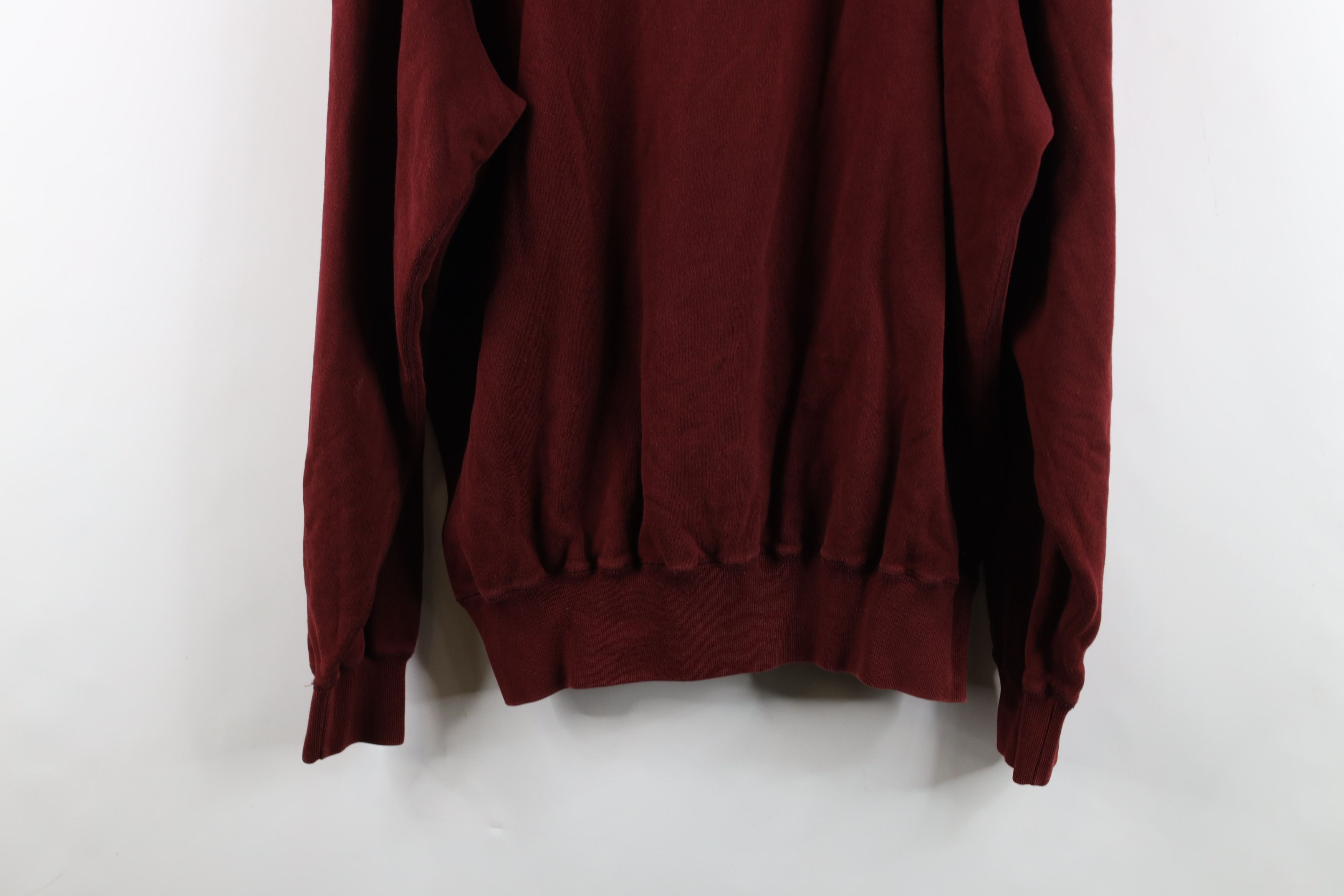 Polo Ralph Lauren Vintage 90s Ralph Lauren Collared Pullover Sweatshirt Red Size US L / EU 52-54 / 3 - 10 Thumbnail