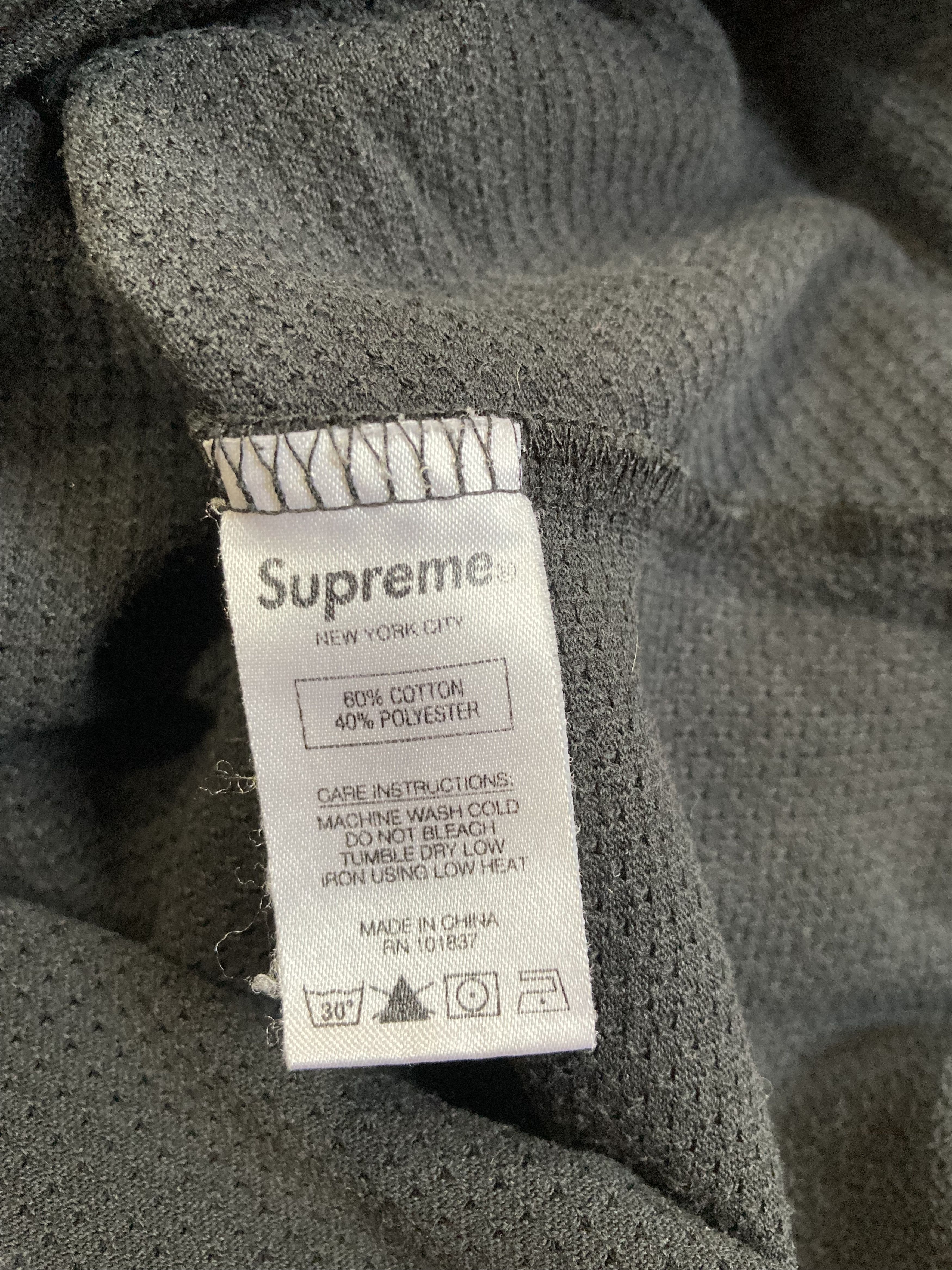 Supreme Supreme SS18 Mesh Arc Logo Tee Fade Black White Size US L / EU 52-54 / 3 - 5 Thumbnail