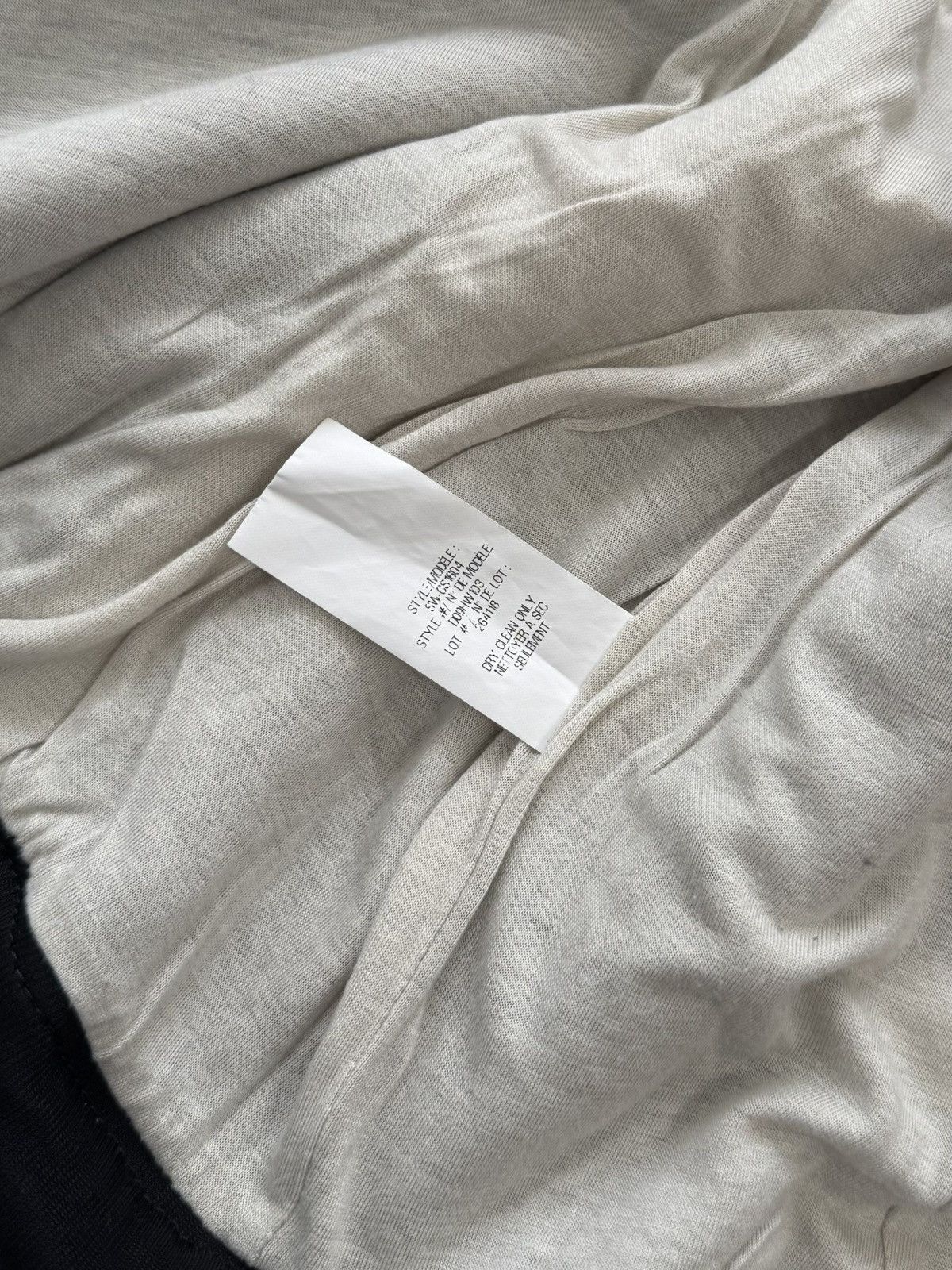 Helmut Lang Helmut Lang Women’s Bomber Jacket Black Grey White Size Med Size M / US 6-8 / IT 42-44 - 10 Thumbnail